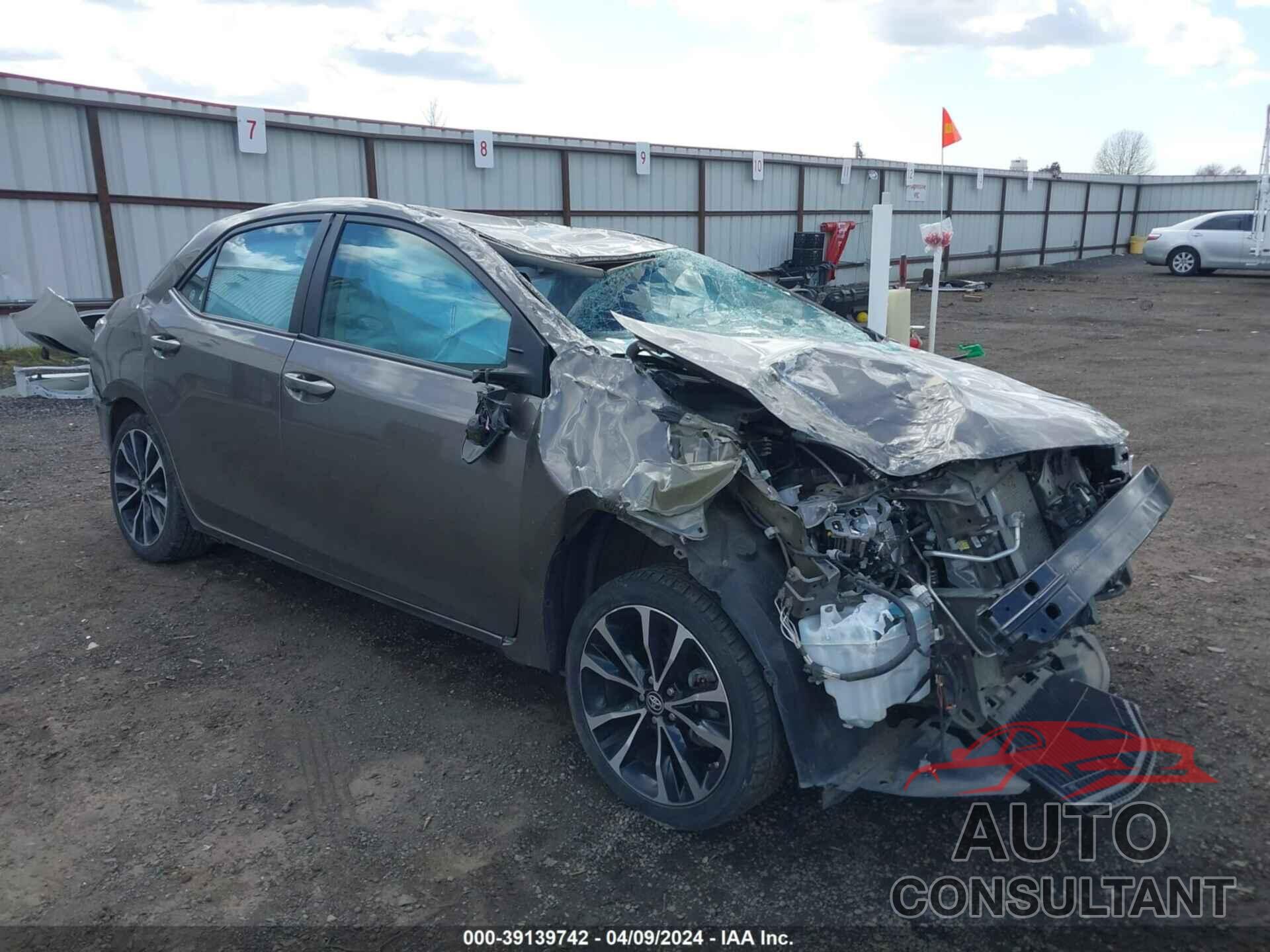 TOYOTA COROLLA 2019 - 2T1BURHEXKC212916