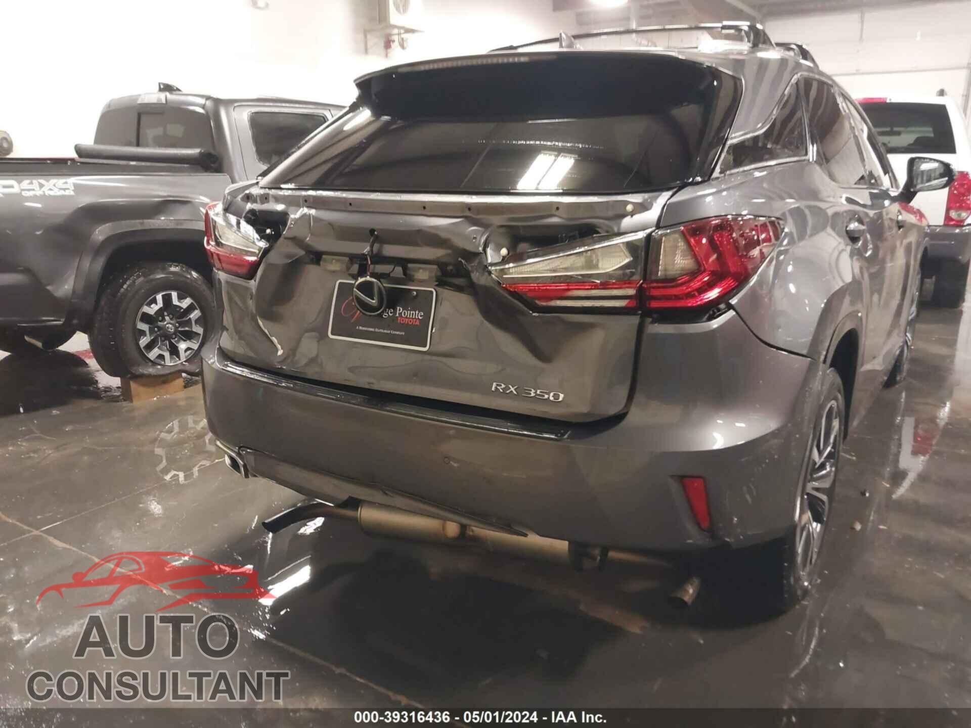LEXUS RX 350 2016 - 2T2BZMCA0GC031707