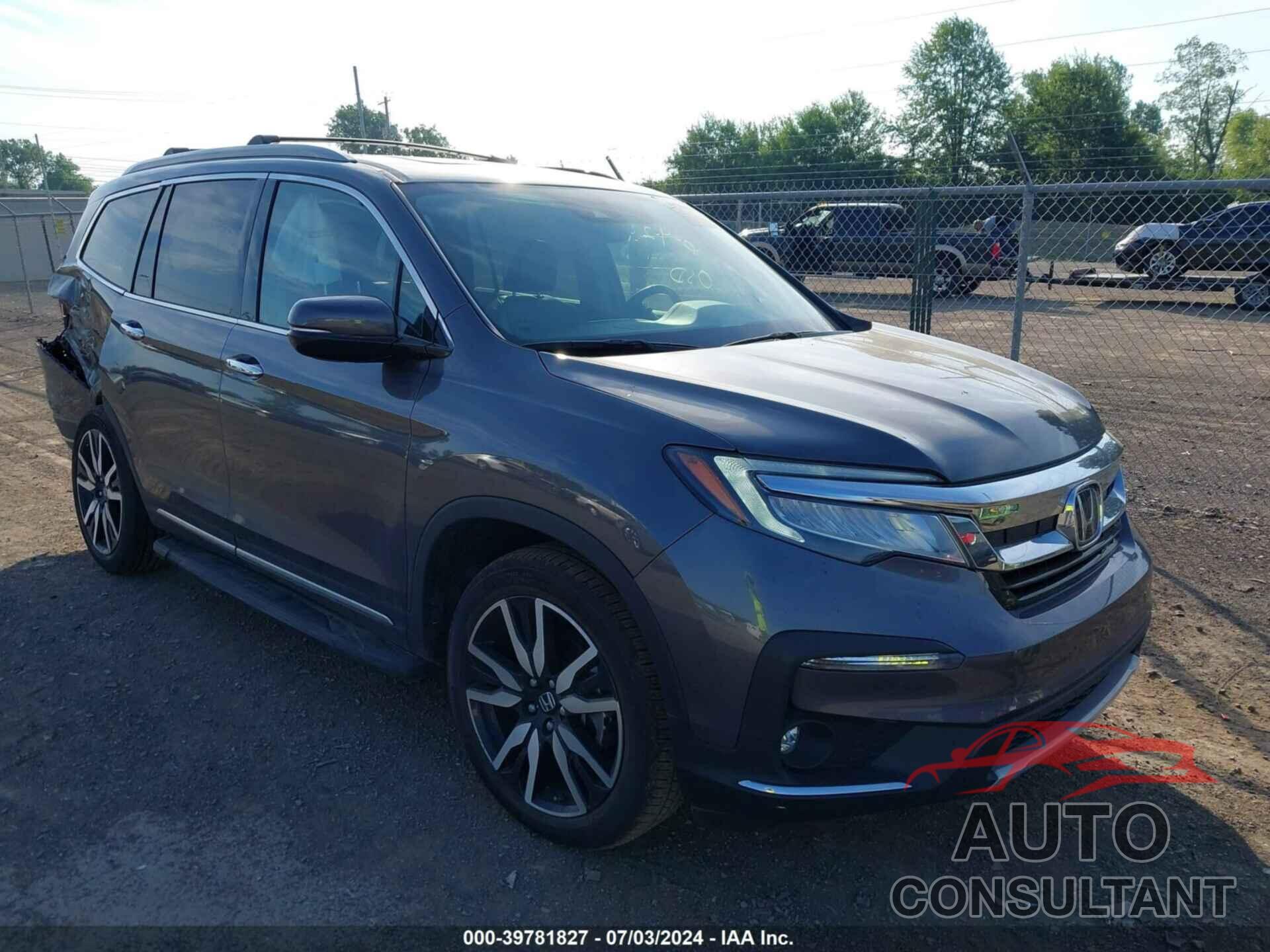 HONDA PILOT 2022 - 5FNYF6H69NB048702