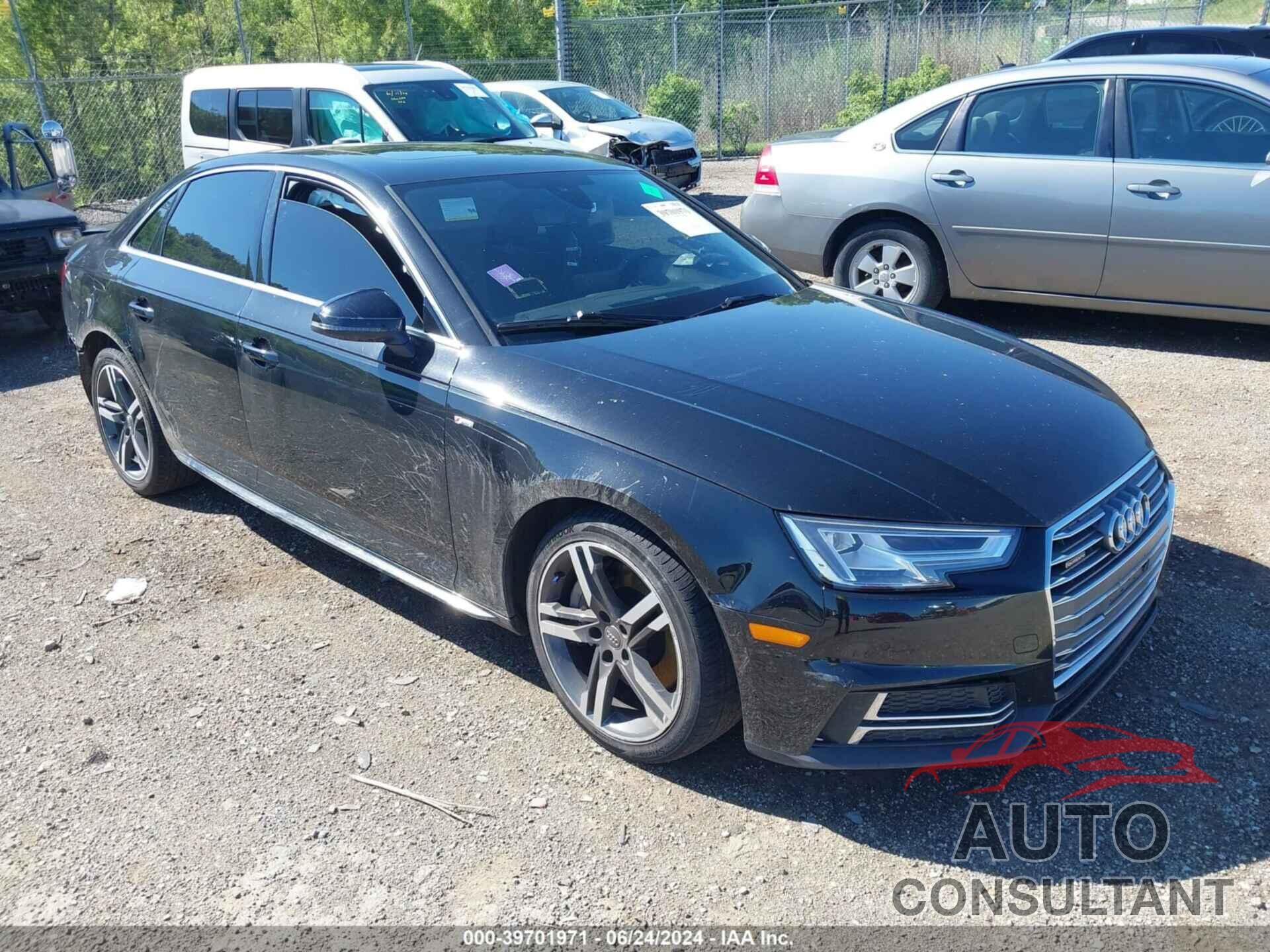 AUDI A4 2017 - WAUENAF48HN034223