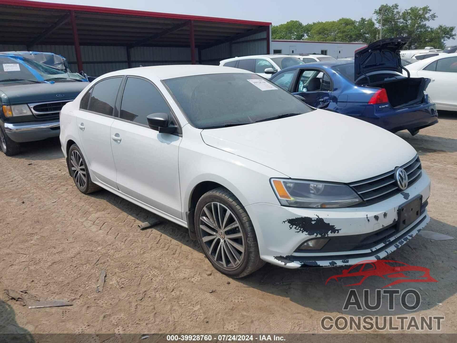 VOLKSWAGEN JETTA 2016 - 3VWD17AJ6GM419232