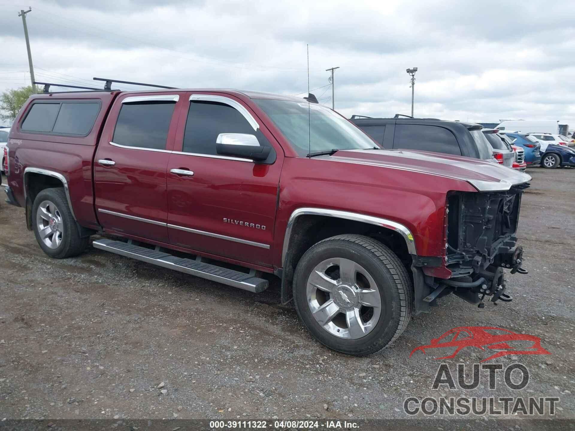 CHEVROLET SILVERADO 1500 2016 - 3GCUKSEC0GG354584