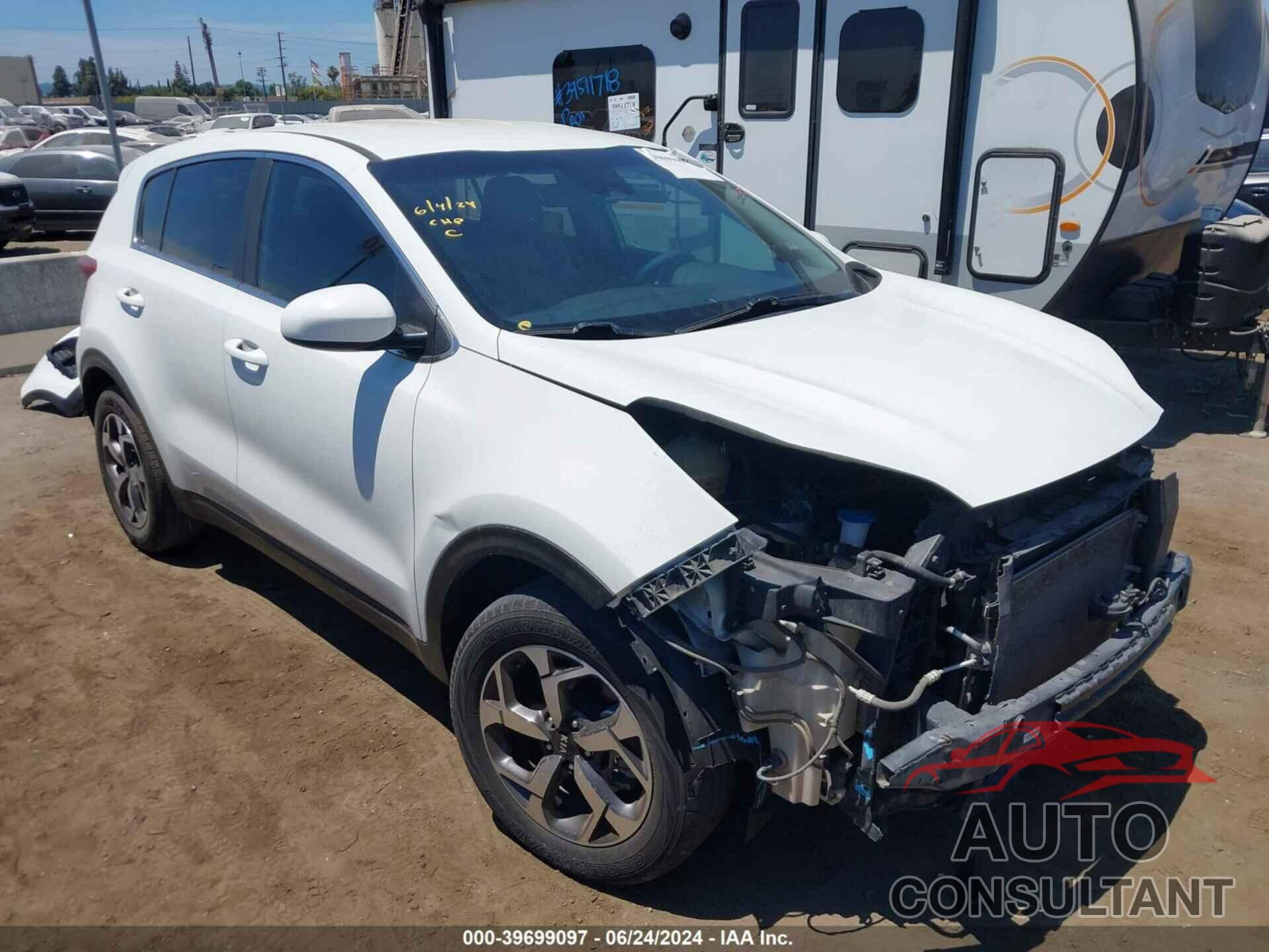 KIA SPORTAGE 2020 - KNDPM3AC9L7815211