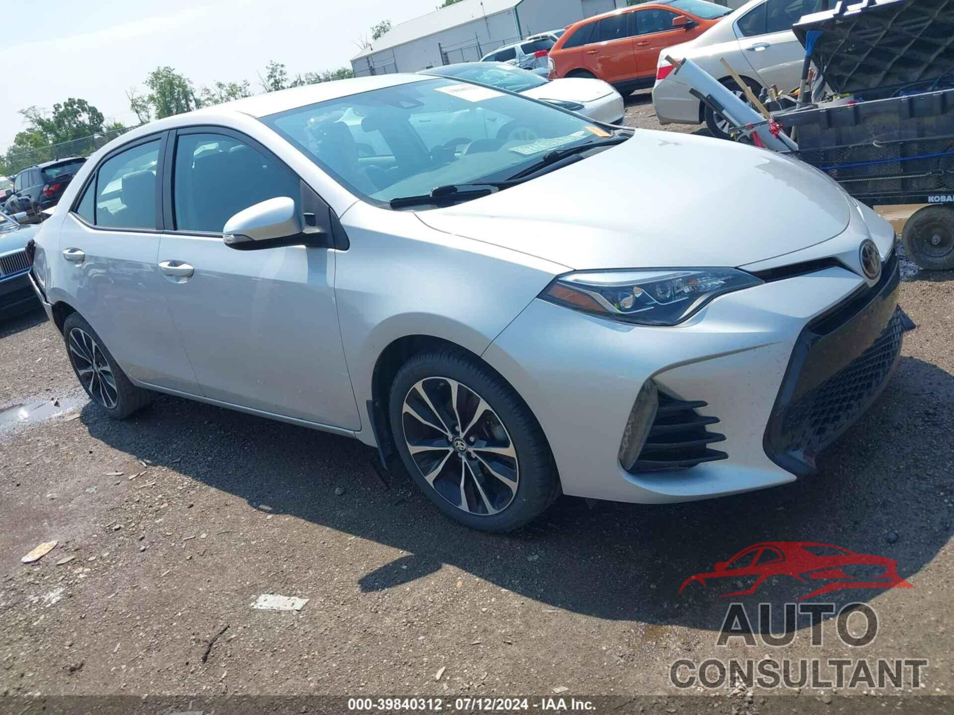 TOYOTA COROLLA 2017 - 2T1BURHE9HC935519