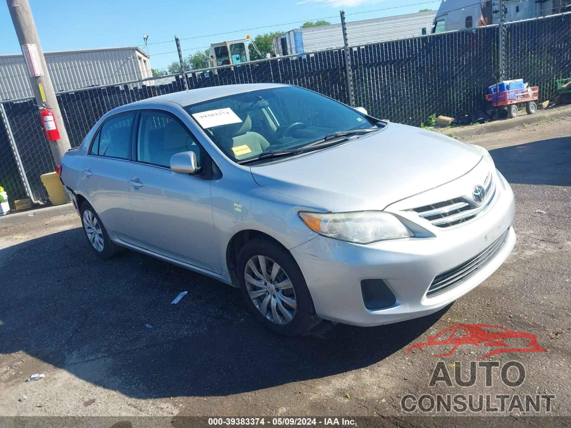 TOYOTA COROLLA 2013 - 5YFBU4EE9DP200038