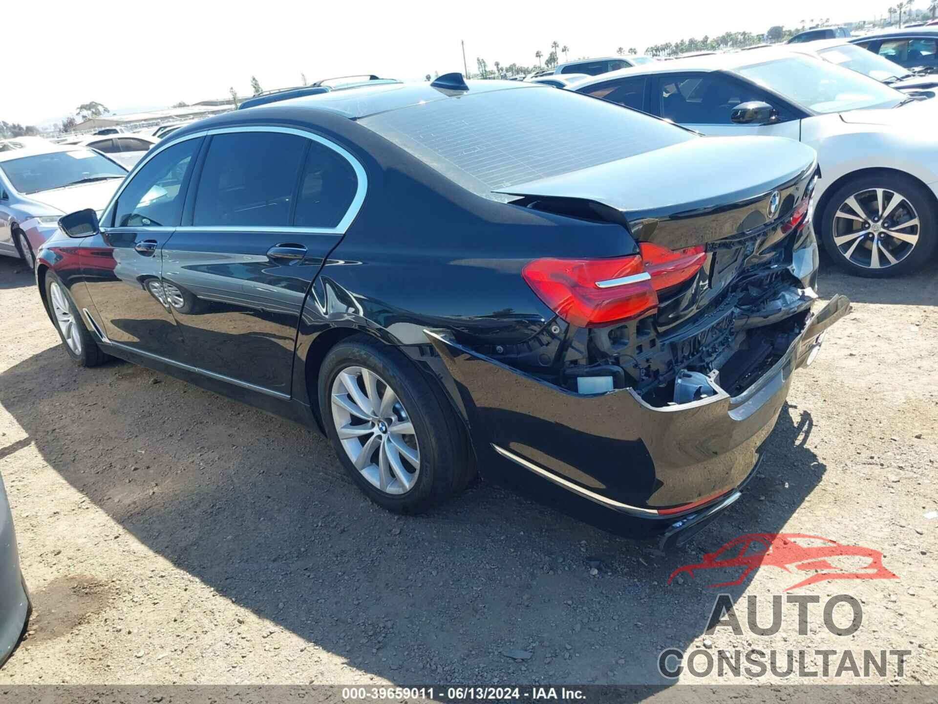 BMW 740I 2019 - WBA7E2C50KB216826