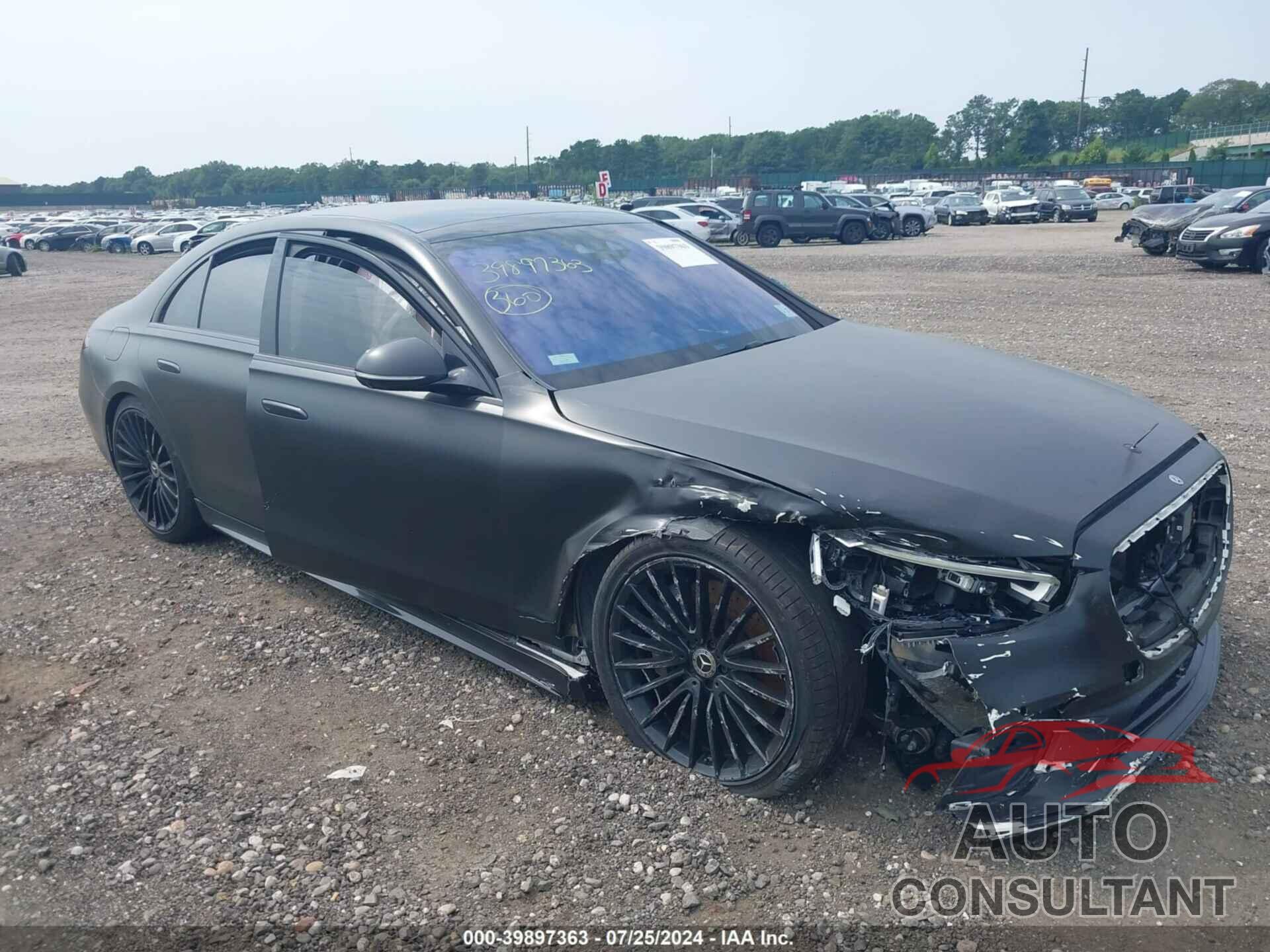 MERCEDES-BENZ S 580 2022 - W1K6G7GB4NA120252