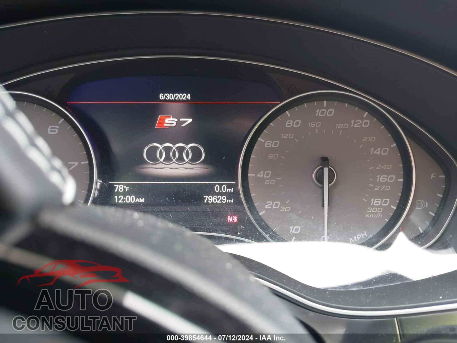 AUDI S7 2018 - WAU2FAFC1JN027630