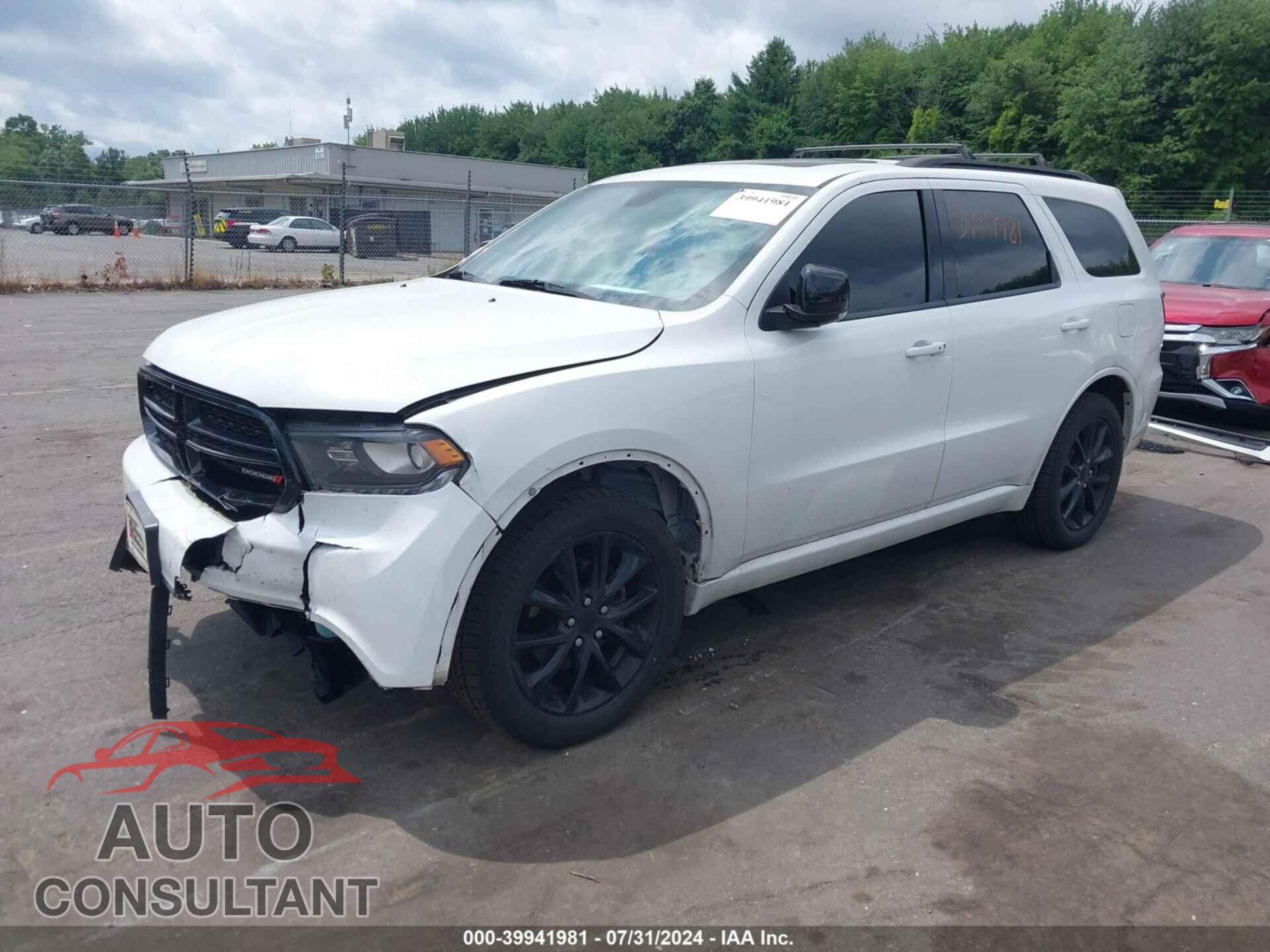 DODGE DURANGO 2017 - 1C4RDJDG9HC691791
