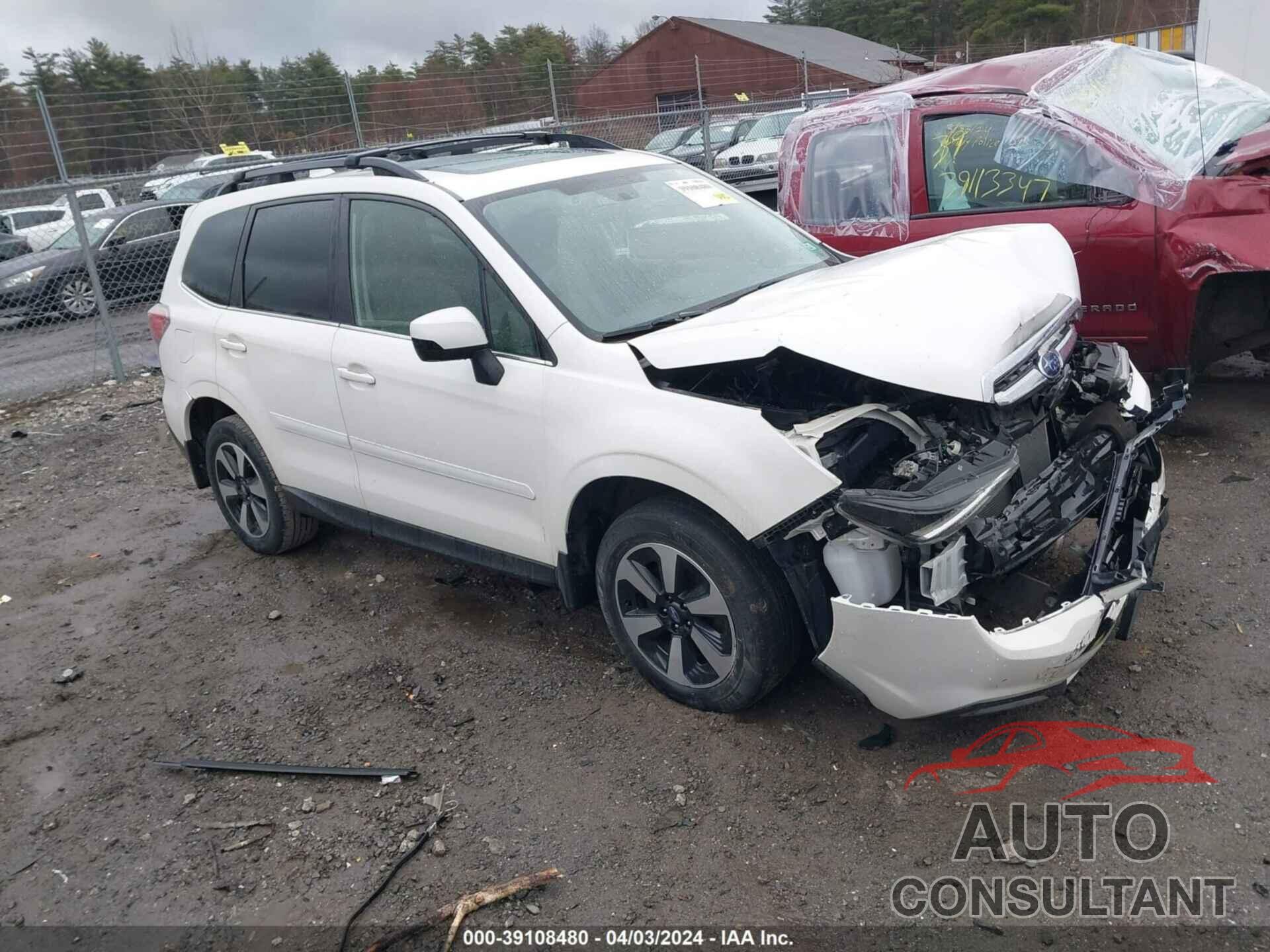 SUBARU FORESTER 2018 - JF2SJARC9JH451313