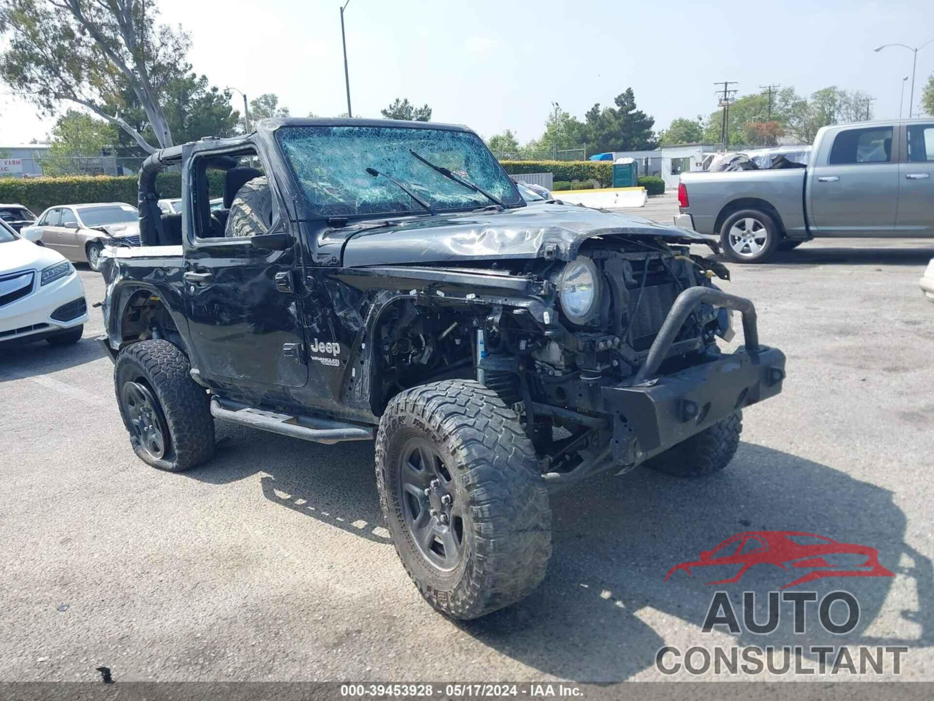JEEP WRANGLER 2018 - 1C4GJXAN8JW229376