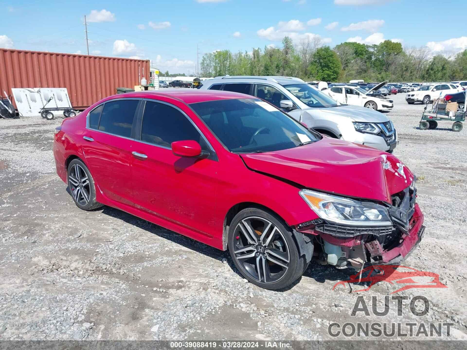 HONDA ACCORD 2016 - 1HGCR2F58GA030628