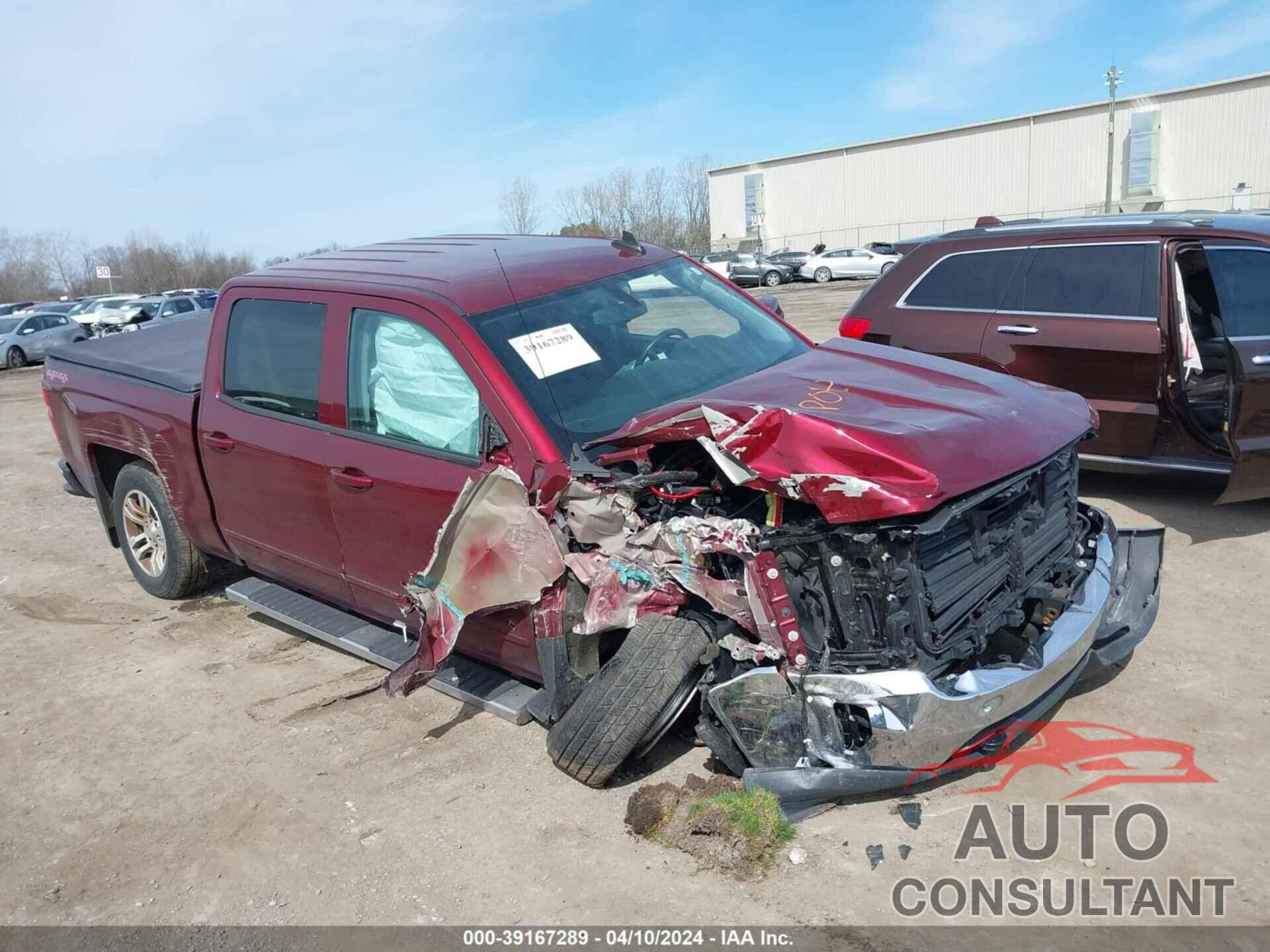 CHEVROLET SILVERADO 1500 2017 - 3GCUKREC1HG346133