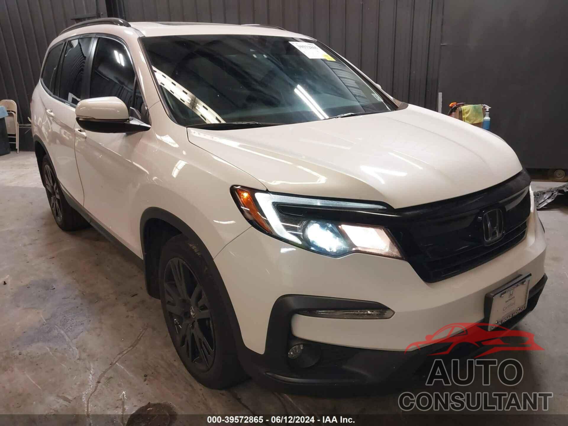 HONDA PILOT 2022 - 5FNYF6H28NB067299