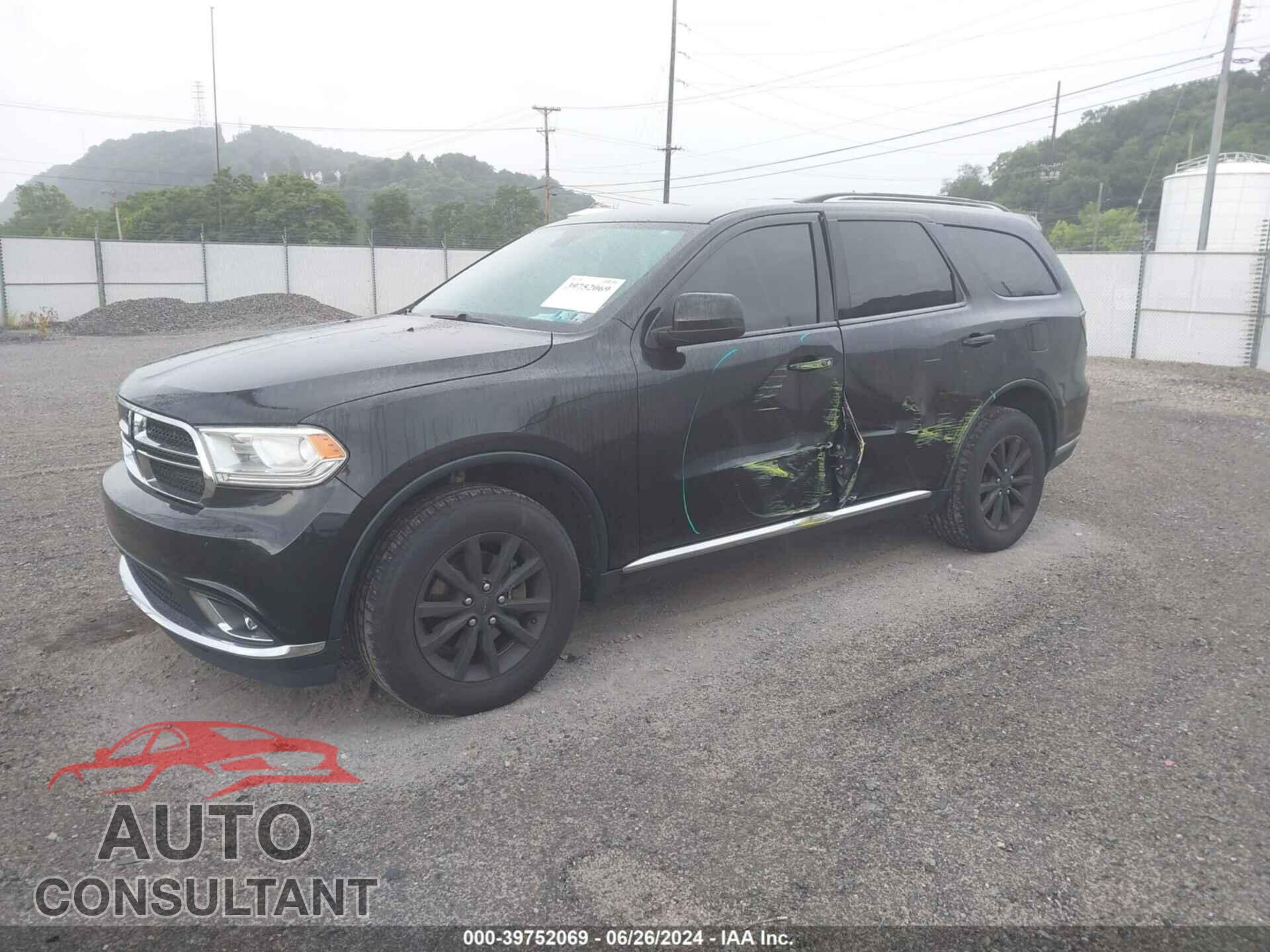 DODGE DURANGO 2016 - 1C4RDJAG5GC486570