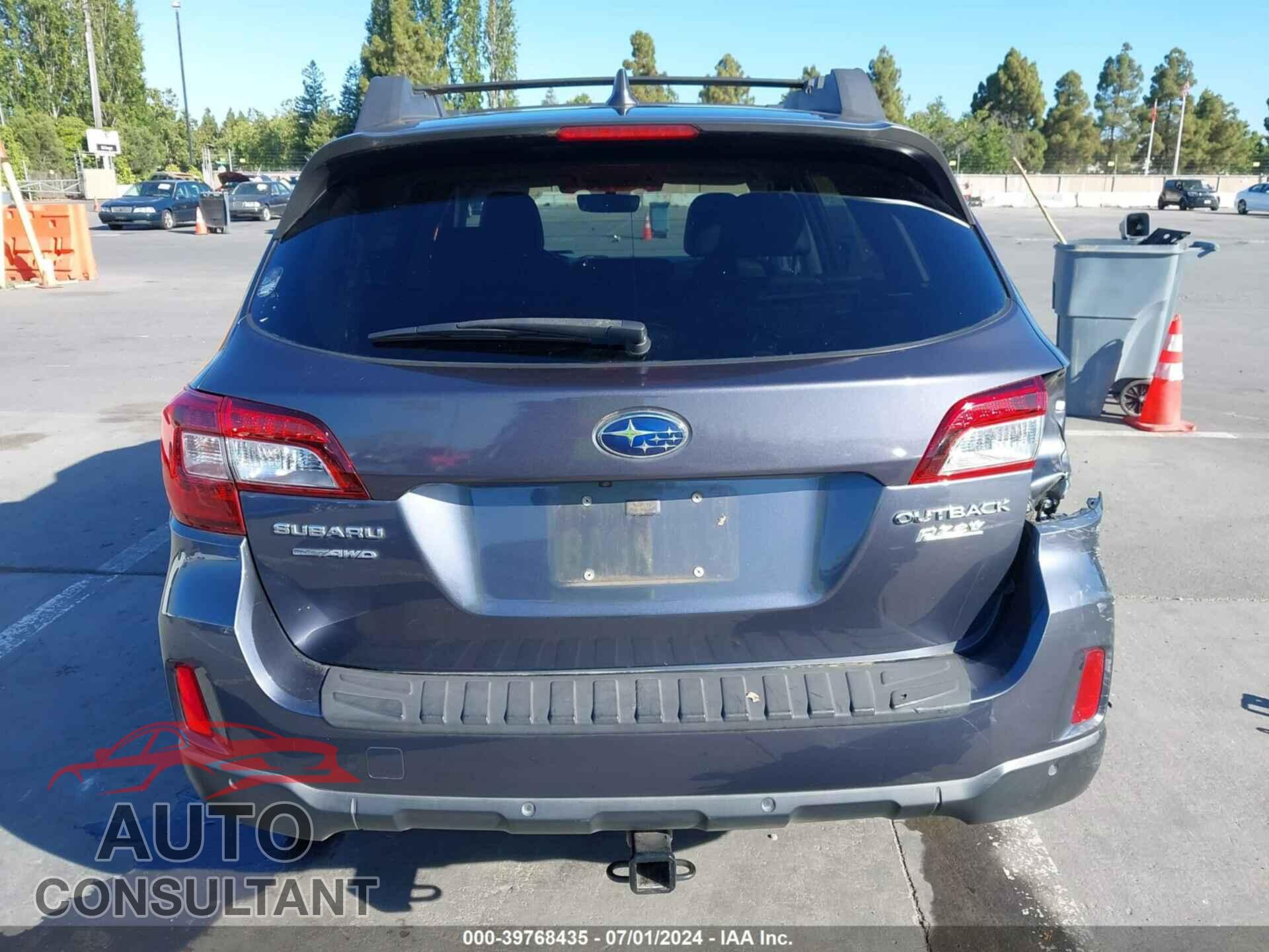 SUBARU OUTBACK 2017 - 4S4BSANC6H3420265