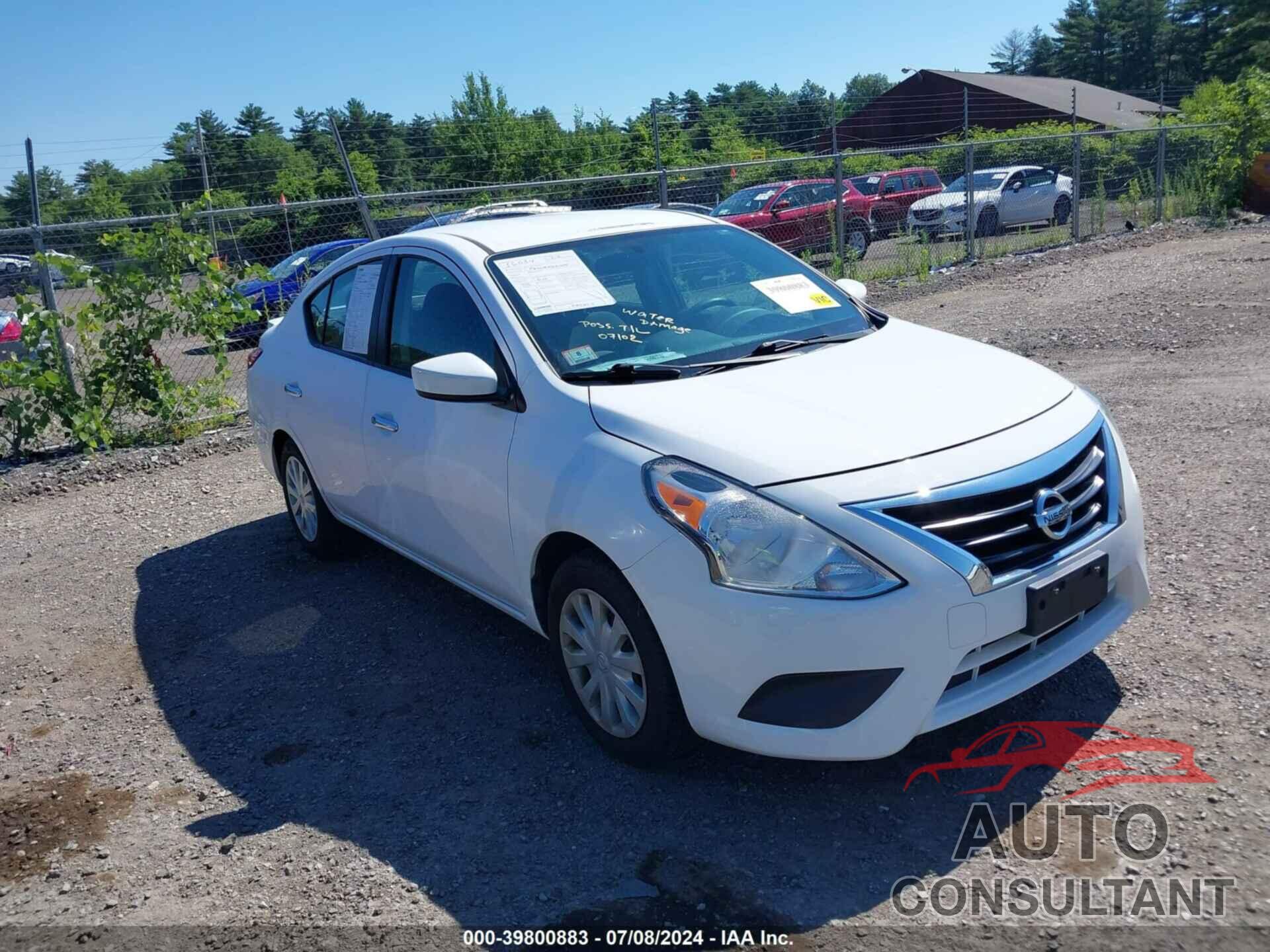 NISSAN VERSA 2018 - 3N1CN7APXJL865245