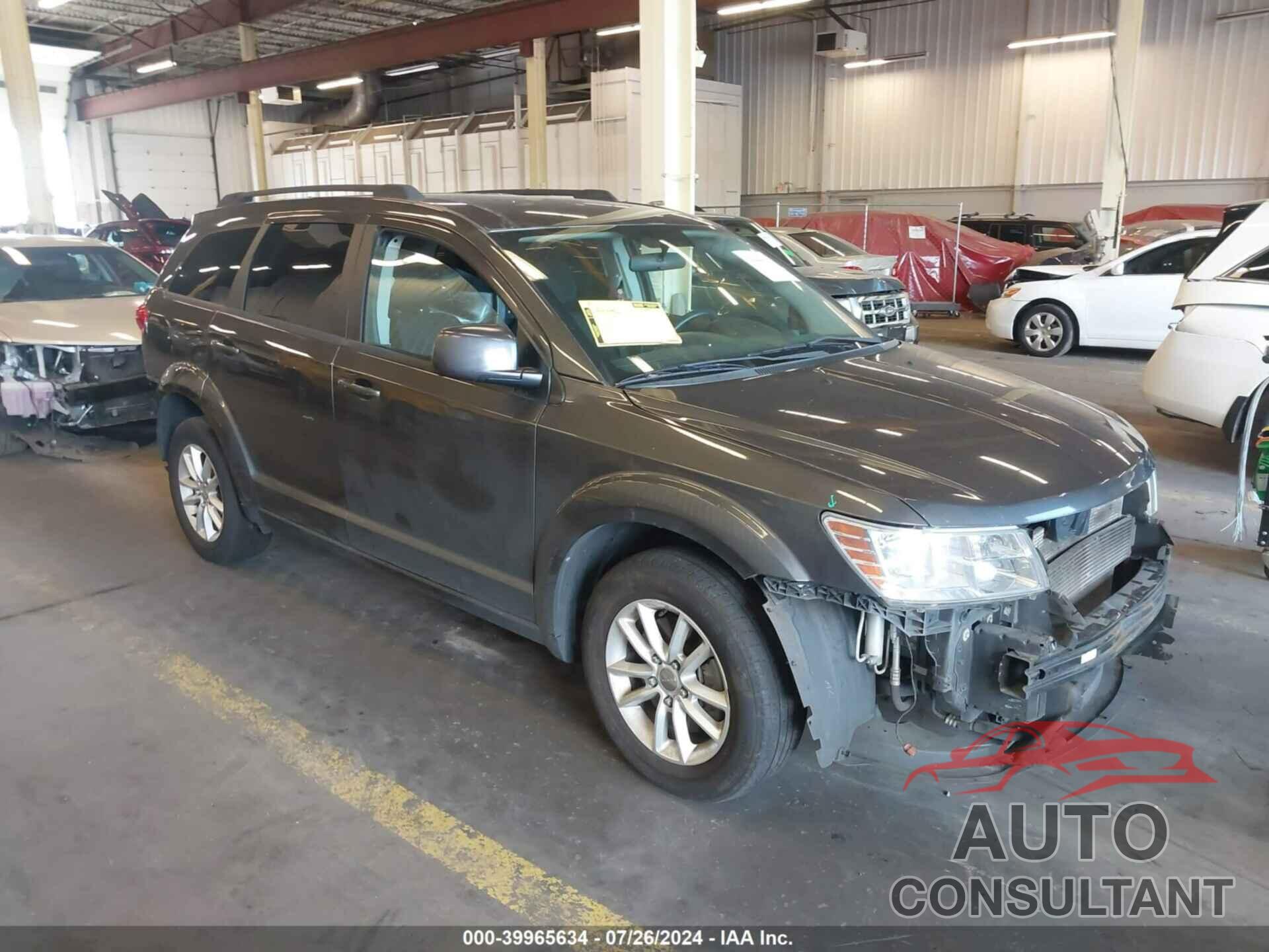 DODGE JOURNEY 2016 - 3C4PDDBG0GT100780