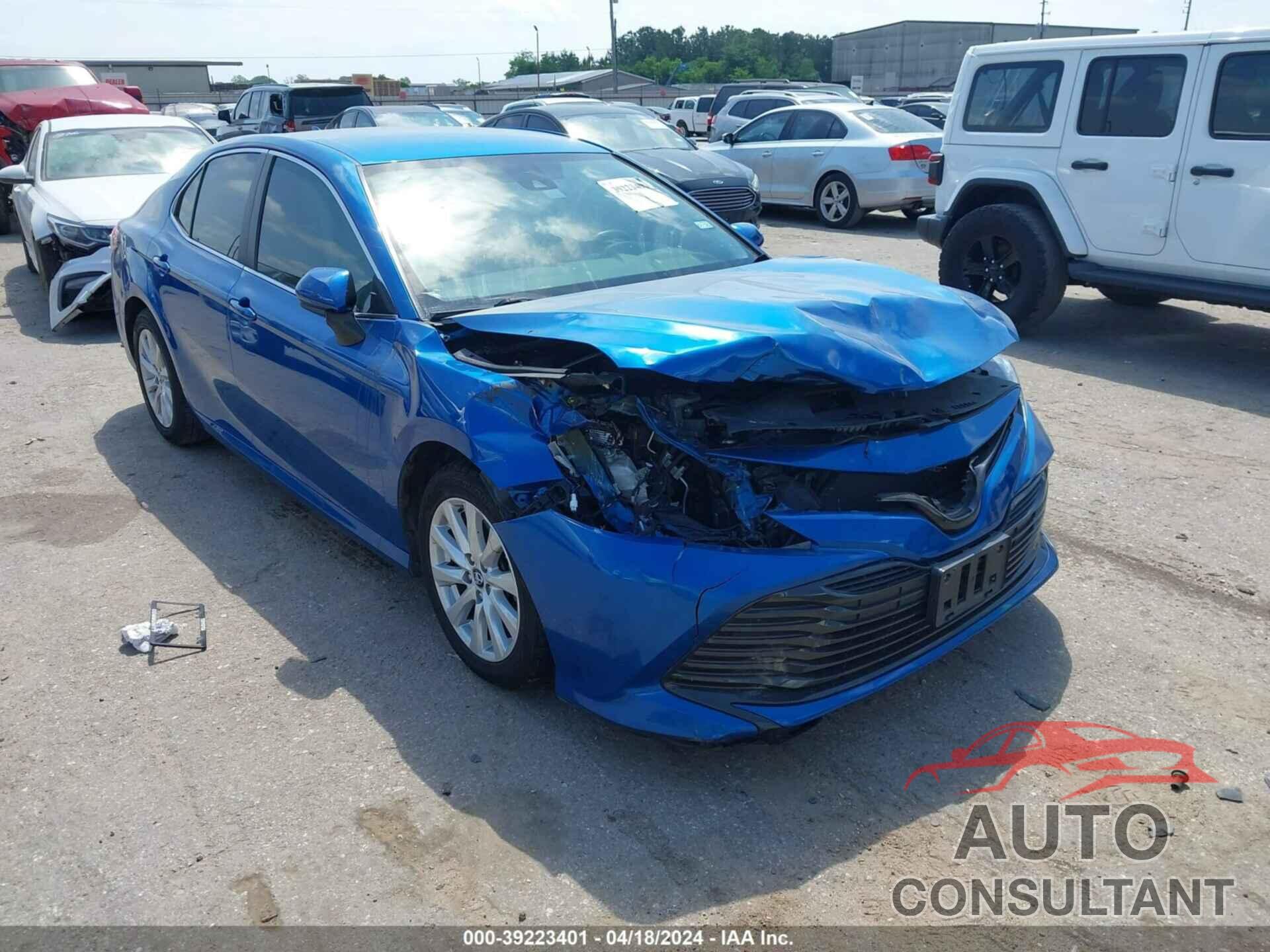 TOYOTA CAMRY 2019 - 4T1B11HK5KU163302