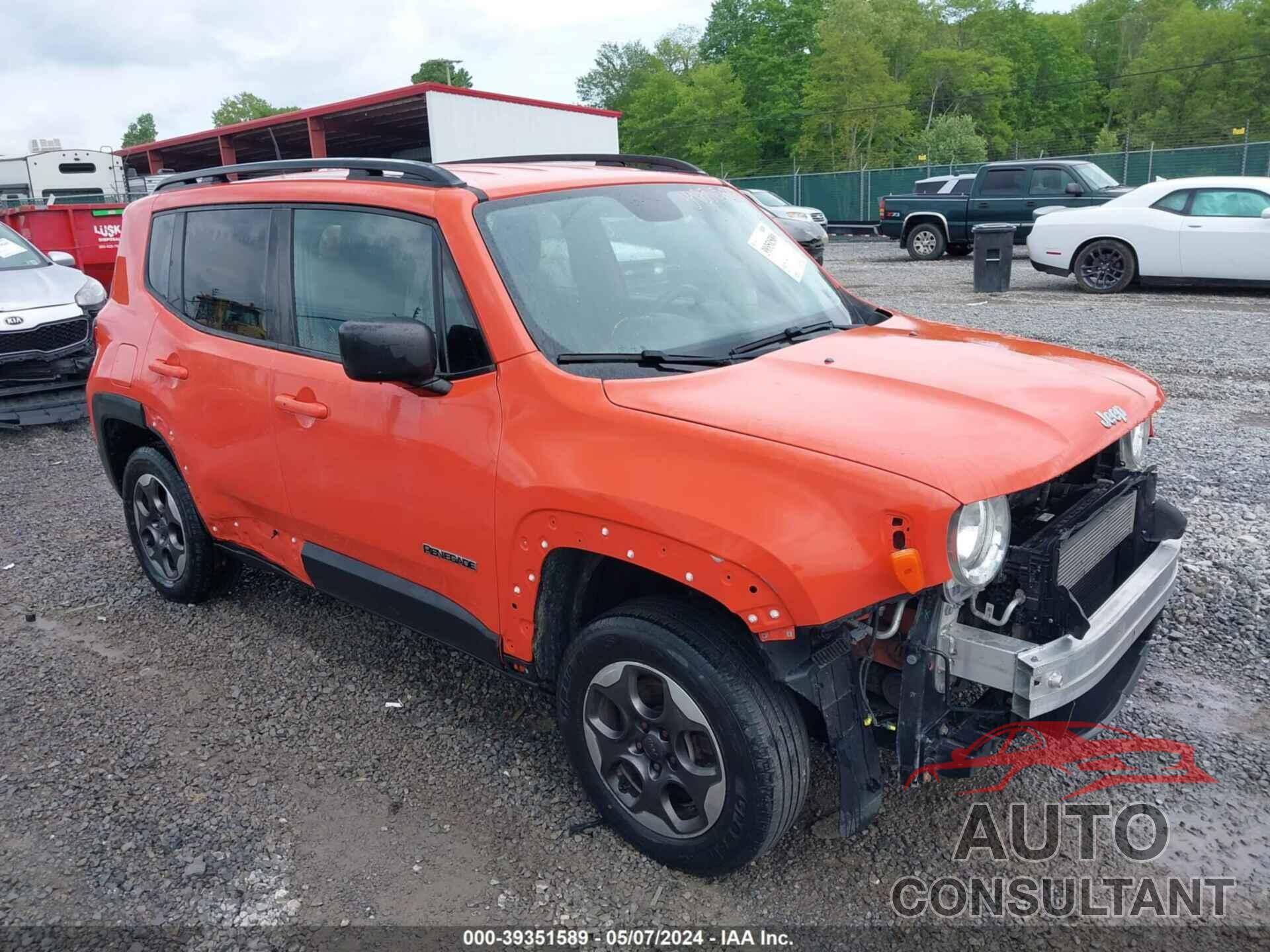 JEEP RENEGADE 2017 - ZACCJBAB3HPE43139