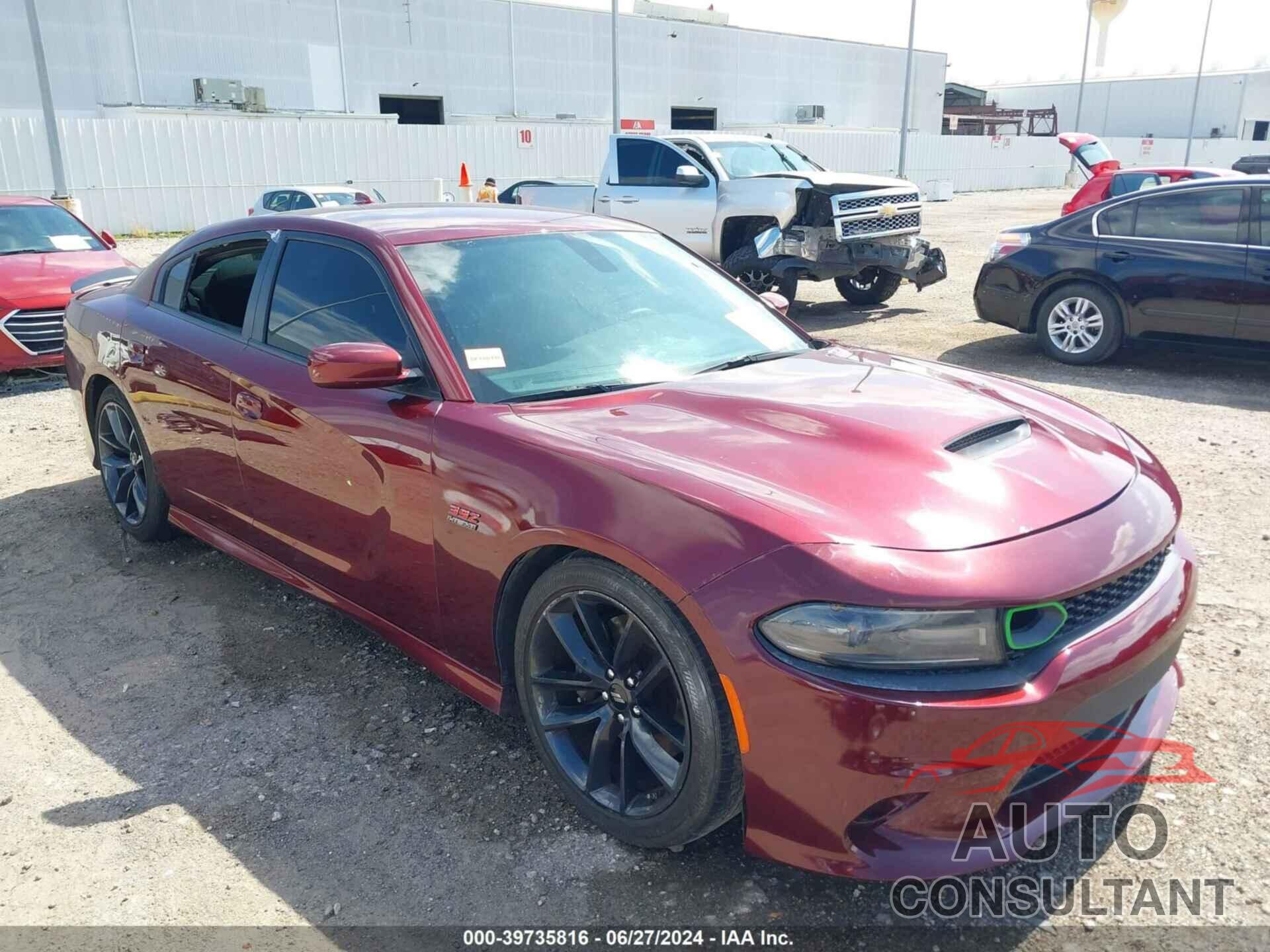 DODGE CHARGER 2019 - 2C3CDXGJ2KH728558