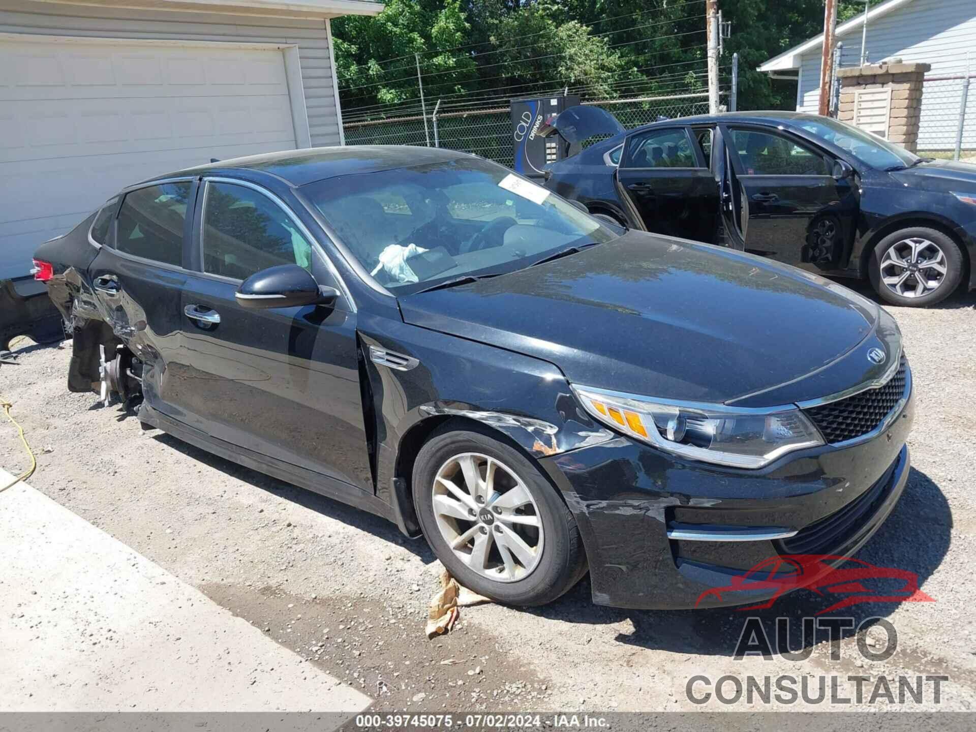 KIA OPTIMA 2016 - 5XXGT4L37GG117134
