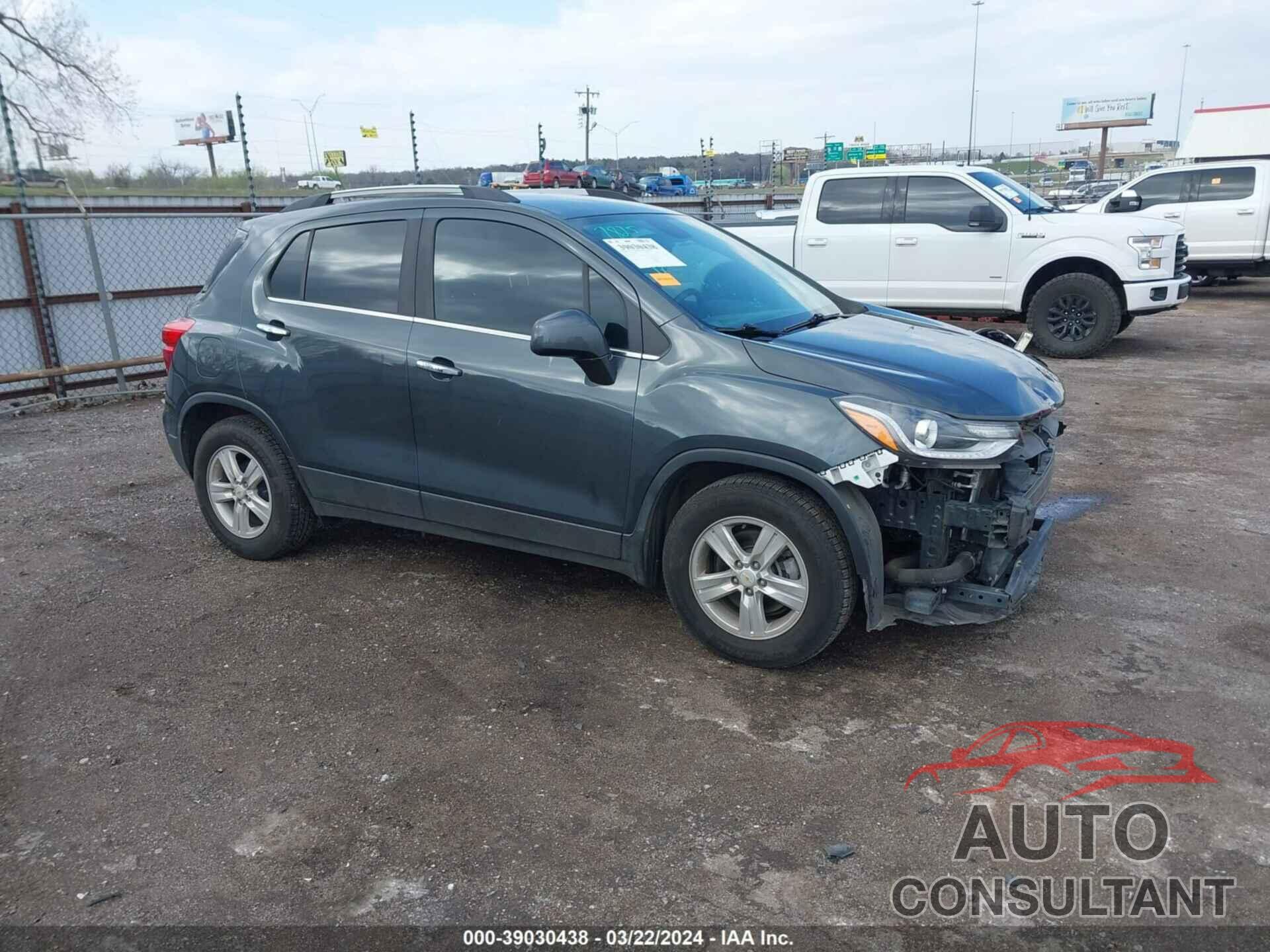 CHEVROLET TRAX 2018 - KL7CJLSB2JB723359