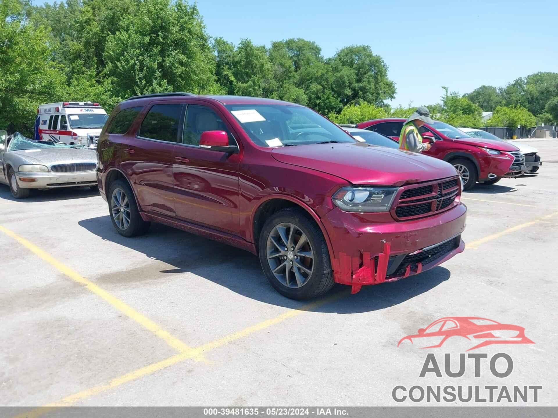 DODGE DURANGO 2018 - 1C4RDJDG8JC330607