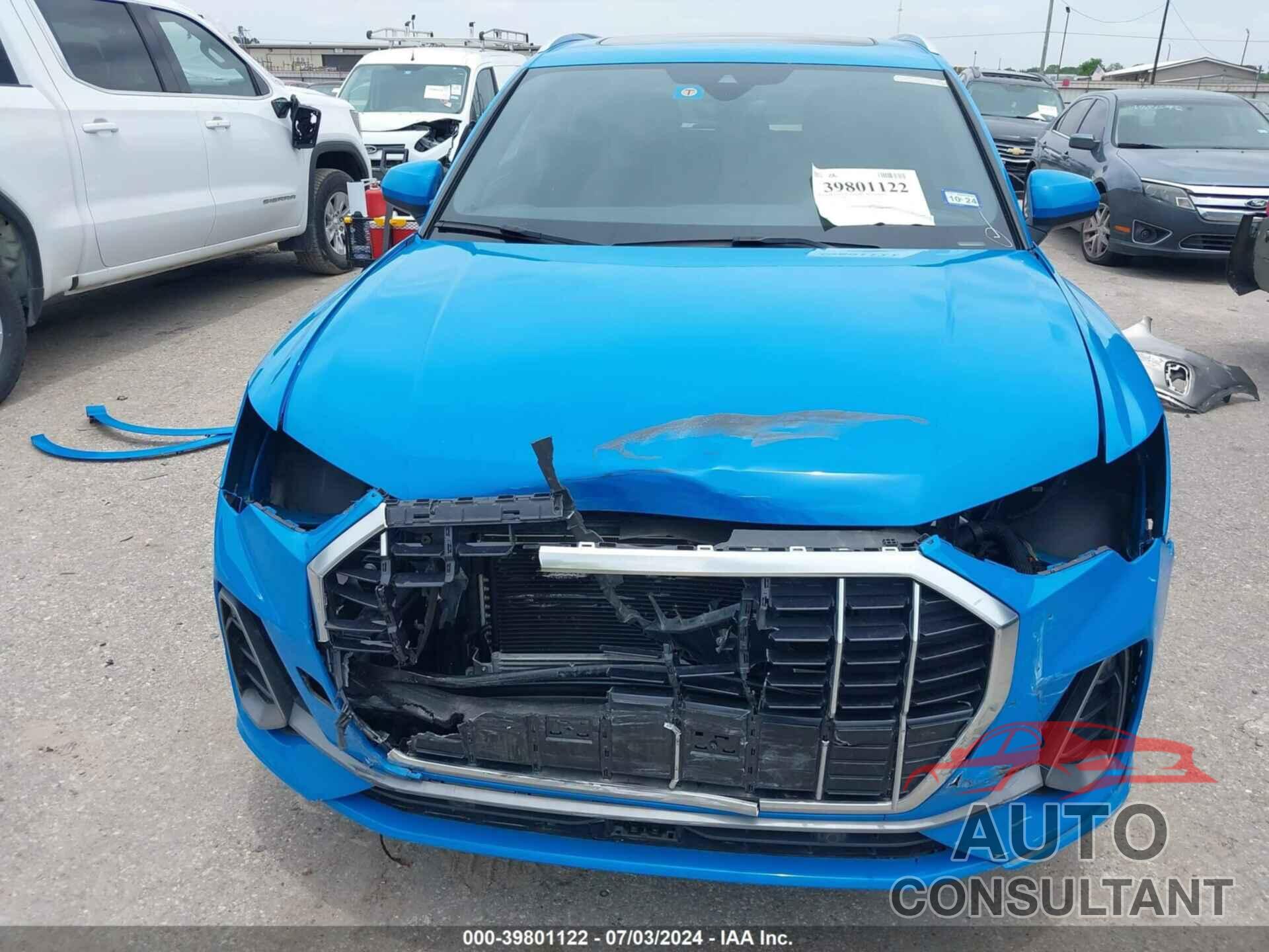 AUDI Q3 2020 - WA1DECF37L1017666