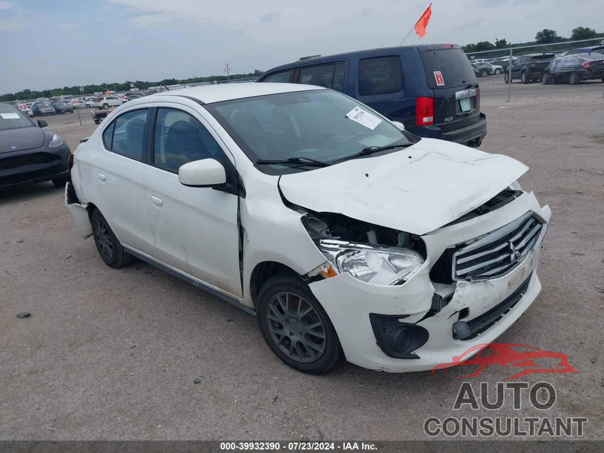 MITSUBISHI MIRAGE G4 2019 - ML32F3FJ1KHF11509