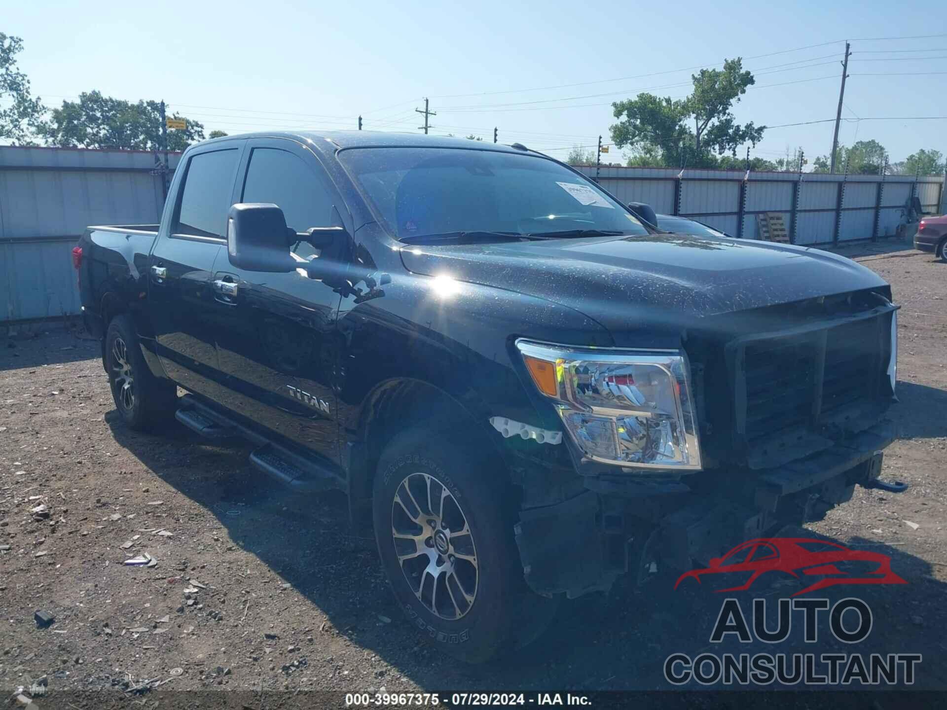 NISSAN TITAN 2021 - 1N6AA1EFXMN514979