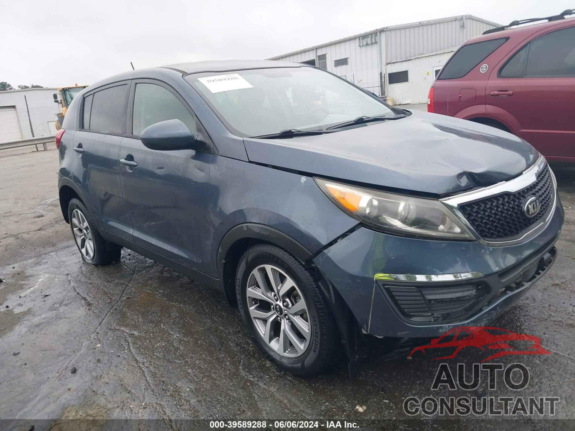 KIA SPORTAGE 2016 - KNDPB3AC7G7821522