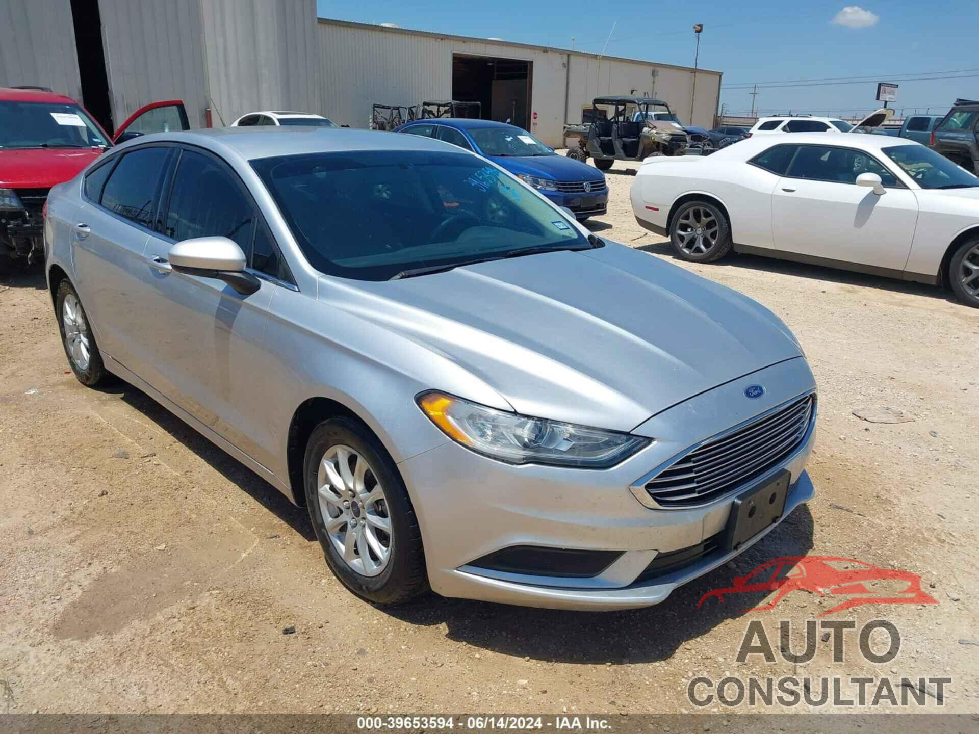 FORD FUSION 2017 - 3FA6P0G75HR186709