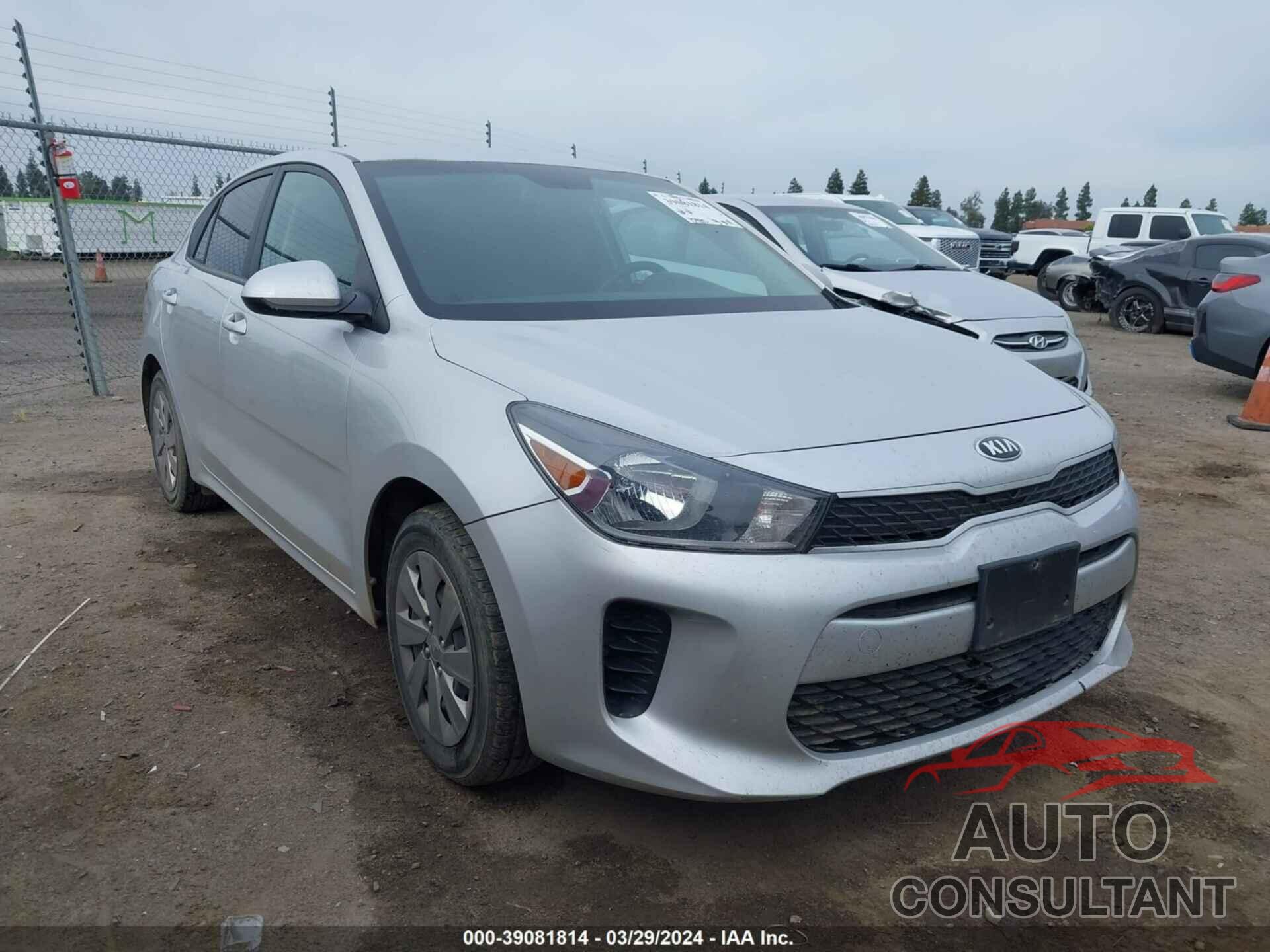 KIA RIO 2020 - 3KPA24AD4LE318657