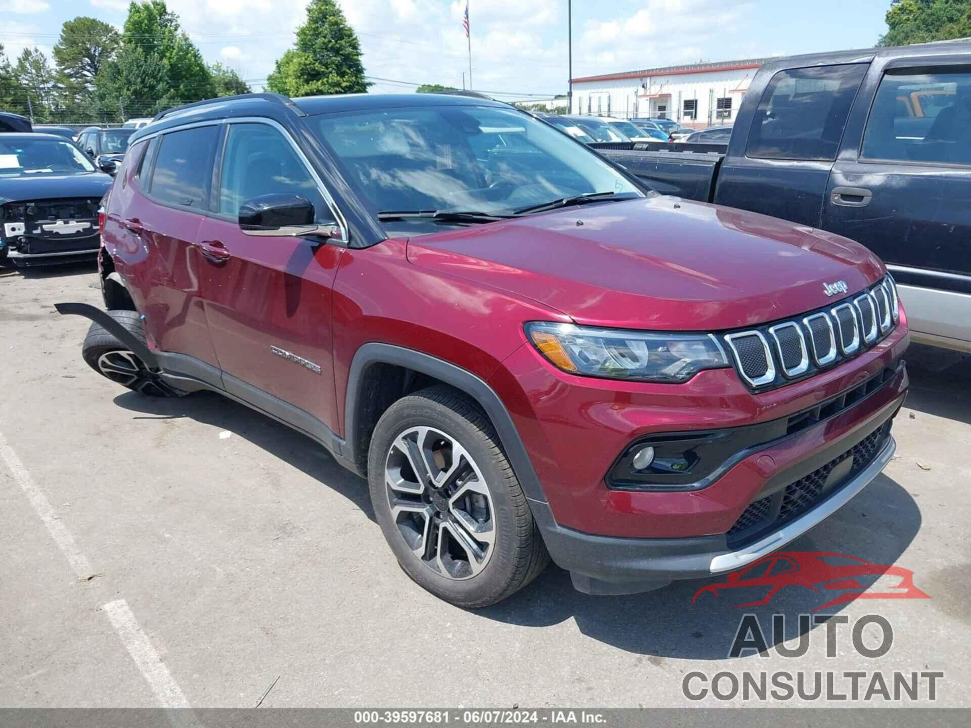 JEEP COMPASS 2022 - 3C4NJDCB6NT107670