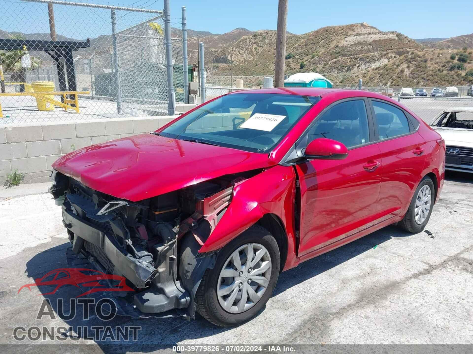HYUNDAI ACCENT 2019 - 3KPC24A37KE087400