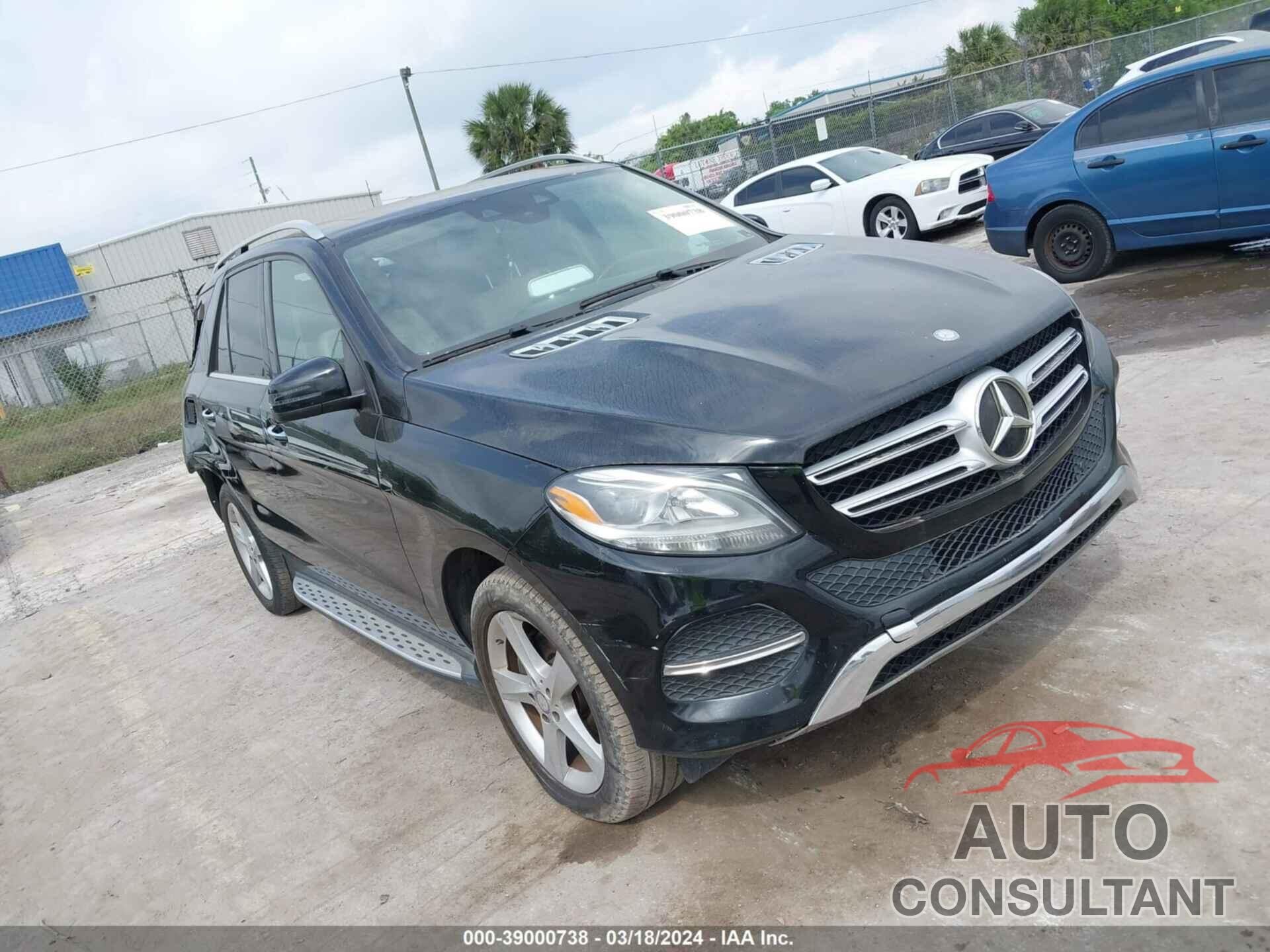 MERCEDES-BENZ GLE 2016 - 4JGDA5HB3GA740028