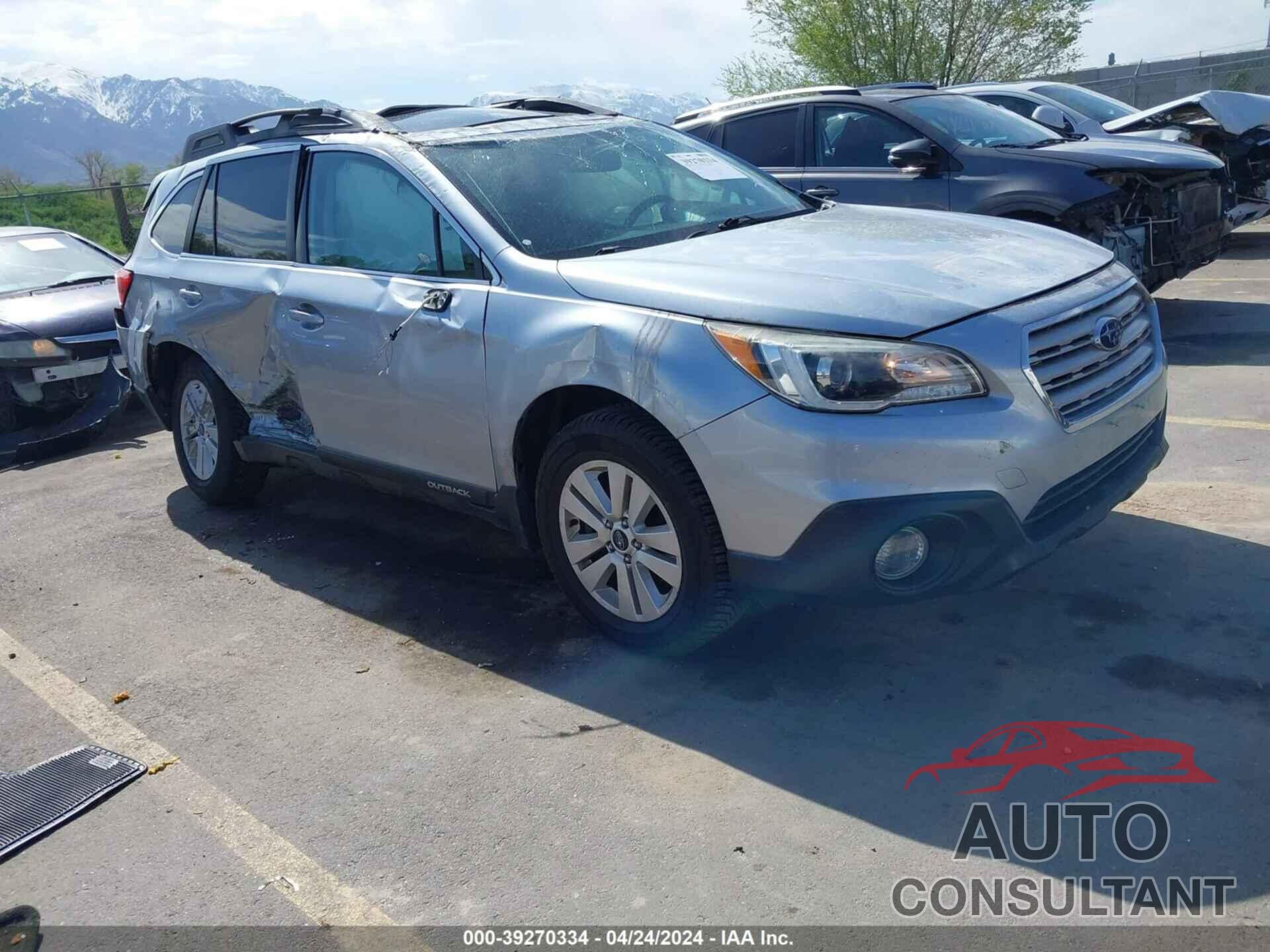 SUBARU OUTBACK 2016 - 4S4BSADCXG3356585