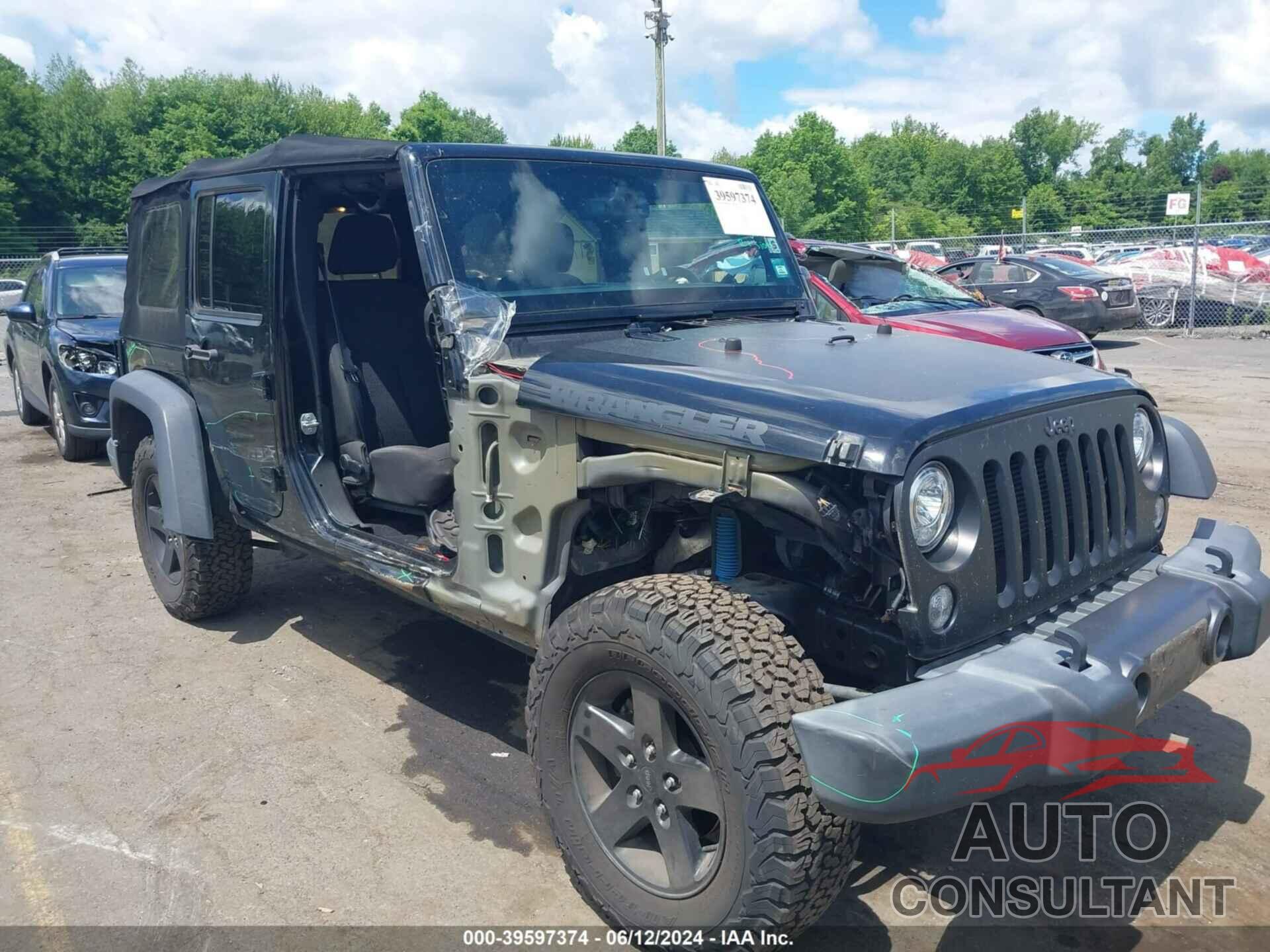 JEEP WRANGLER UNLIMITED 2017 - 1C4HJWDG9HL652801