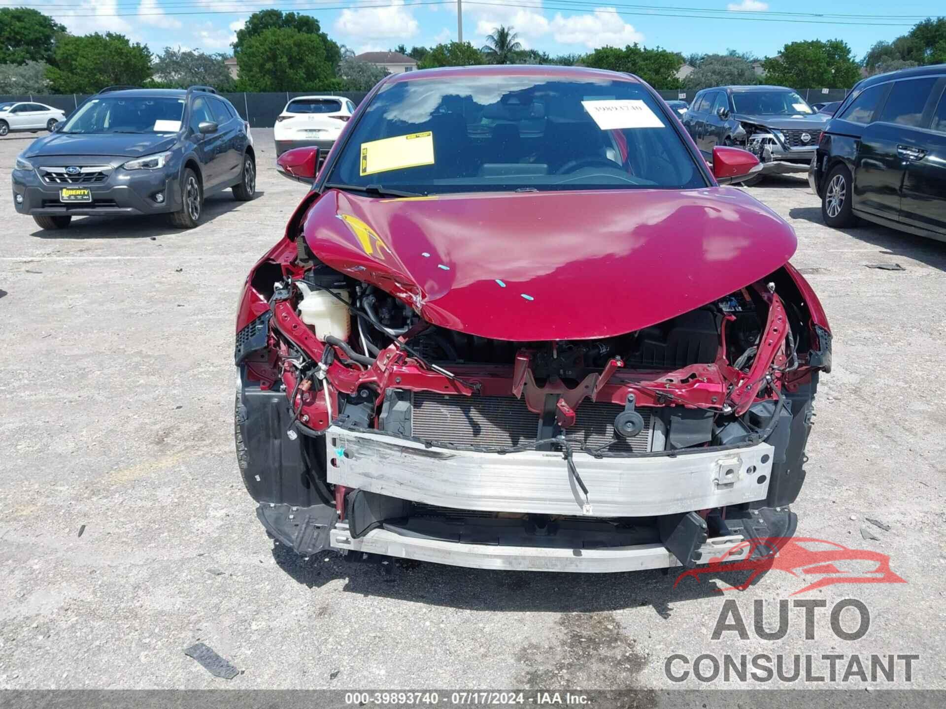 TOYOTA C-HR 2018 - JTNKHMBX5J1000778
