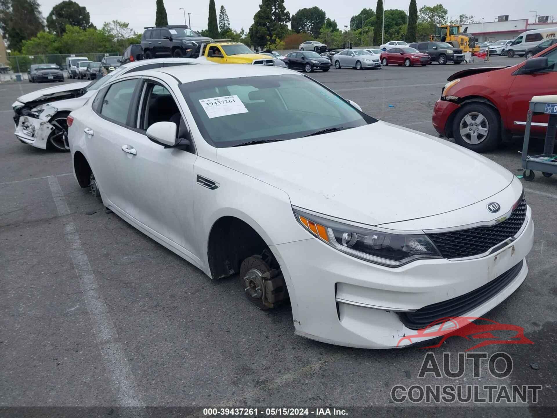 KIA OPTIMA 2016 - KNAGT4L36G5102190