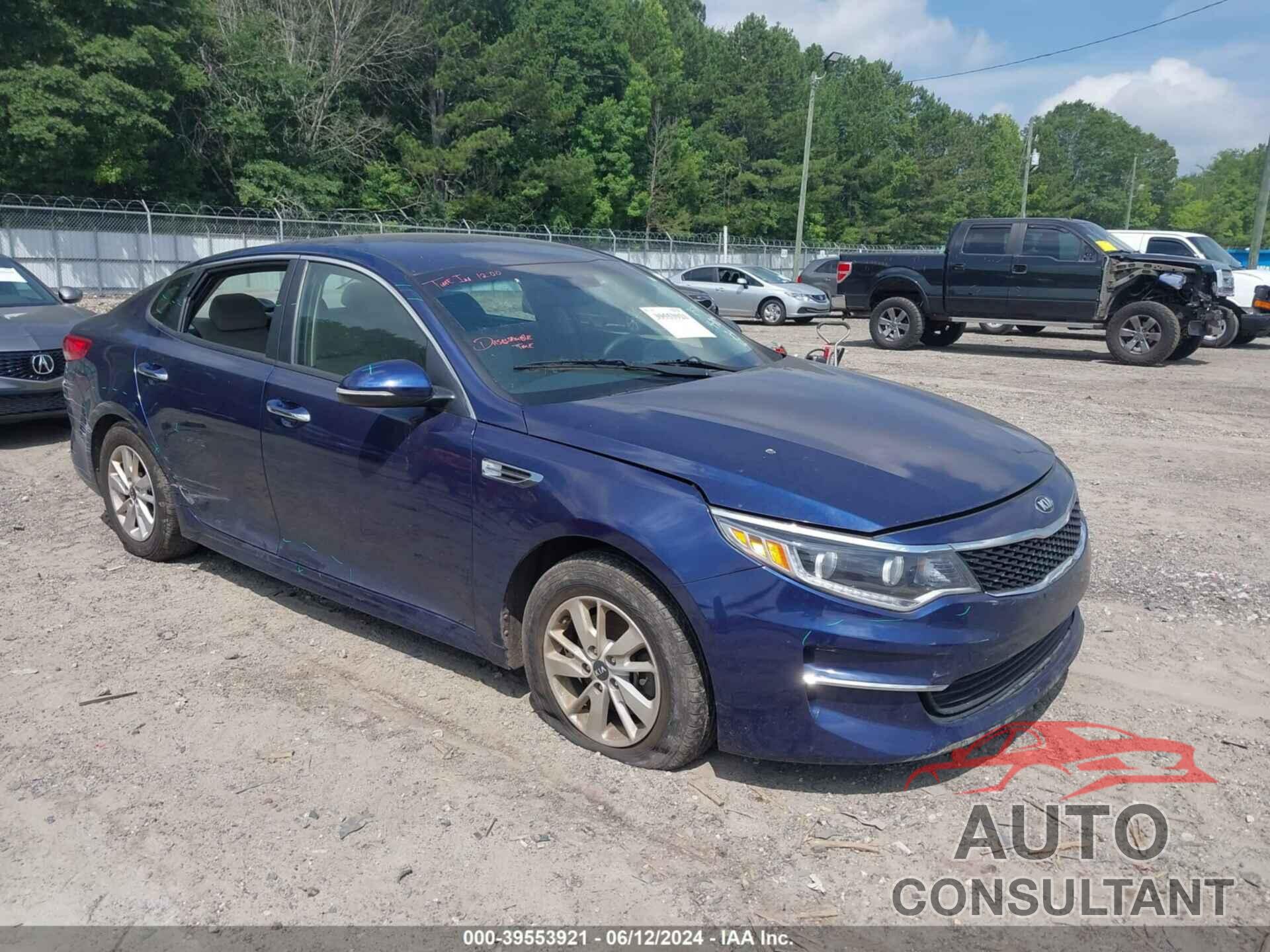KIA OPTIMA 2016 - 5XXGT4L39GG083584