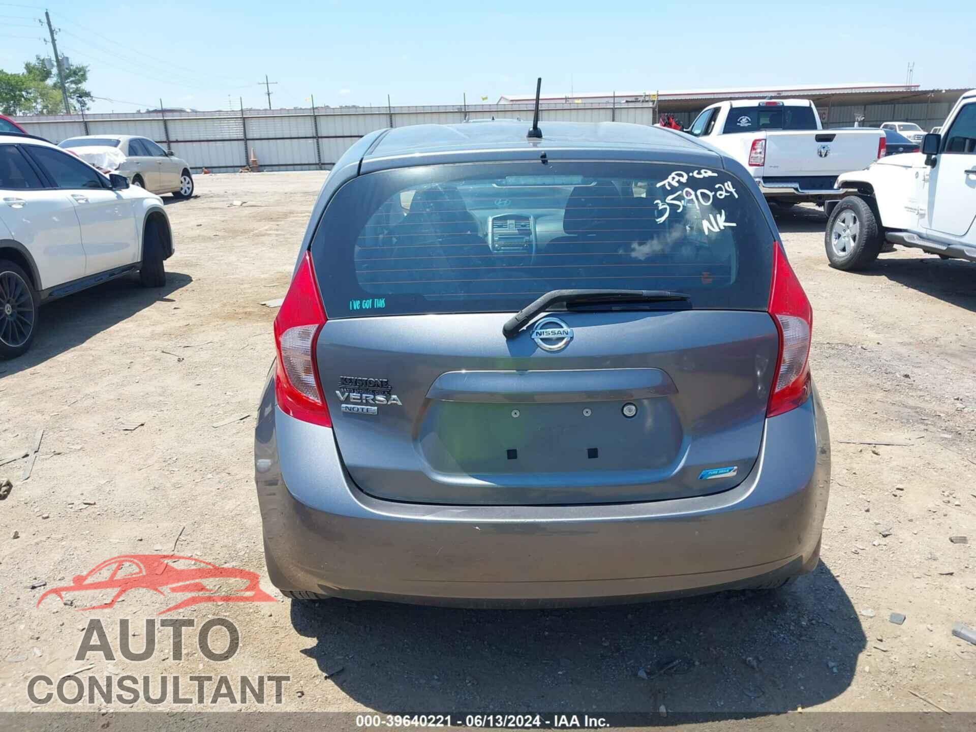 NISSAN VERSA NOTE 2016 - 3N1CE2CP2GL394832