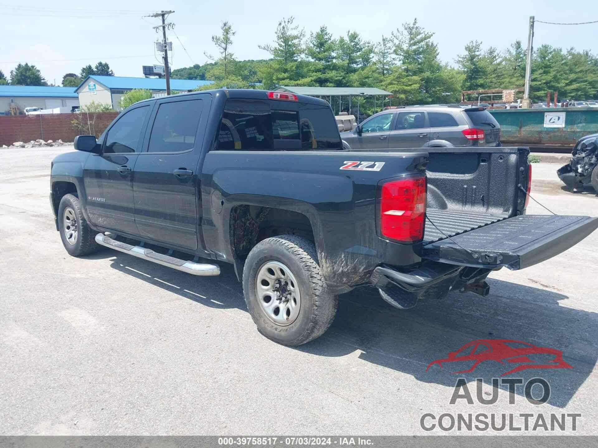 CHEVROLET SILVERADO 1500 2017 - 3GCUKREC2HG100868