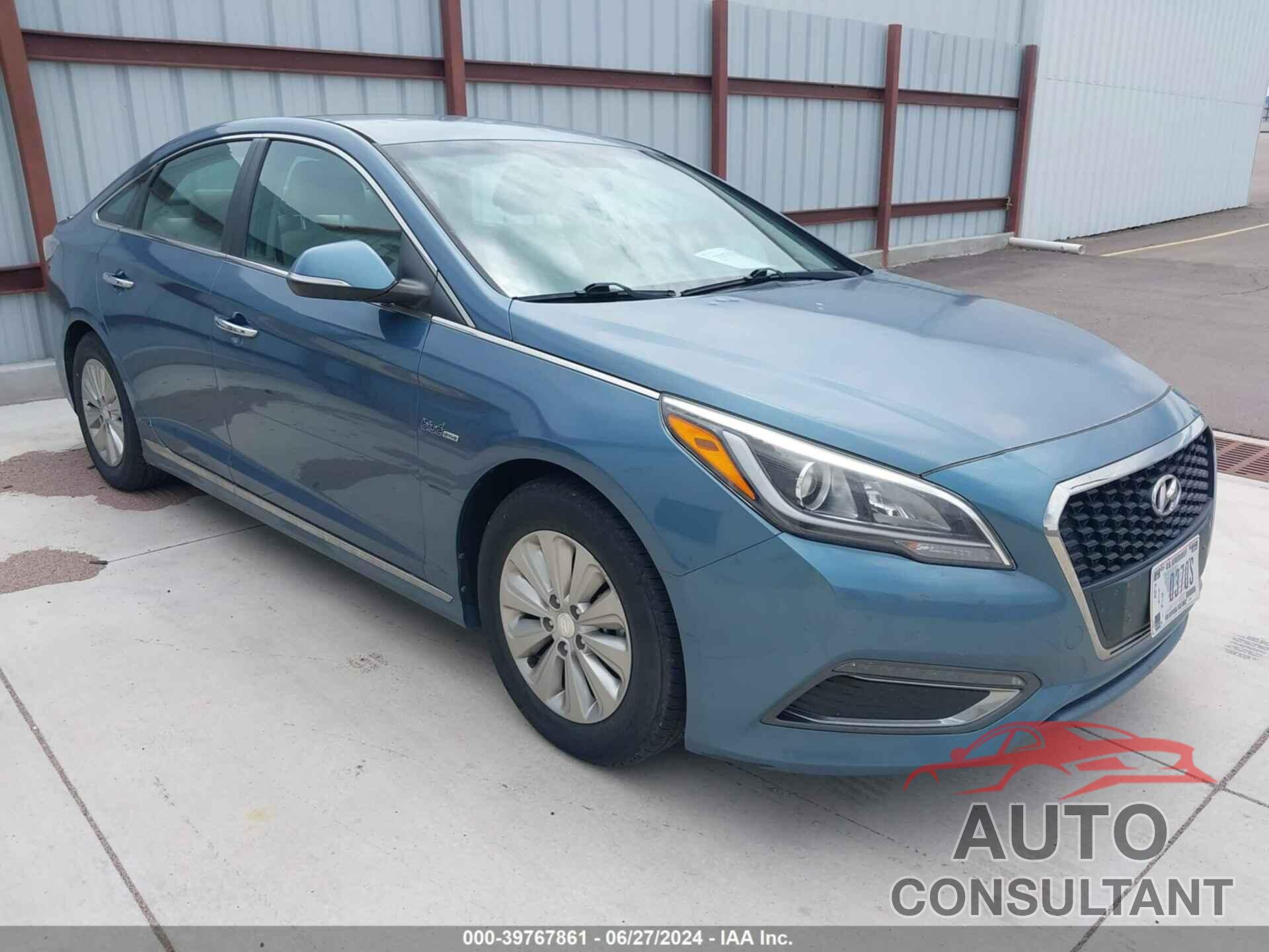 HYUNDAI SONATA HYBRID 2016 - KMHE24L16GA036058