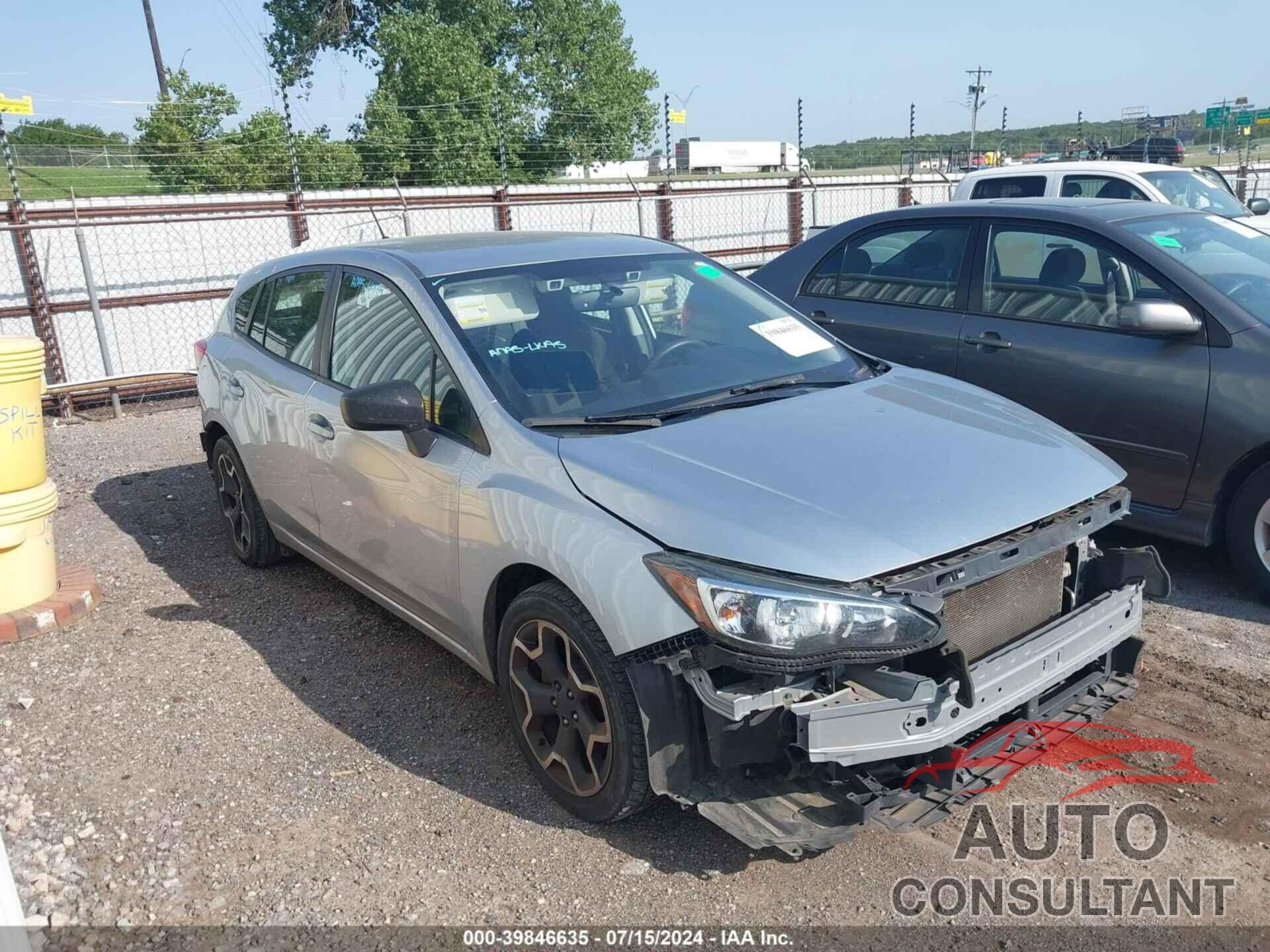 SUBARU IMPREZA 2019 - 4S3GTAB65K3756020