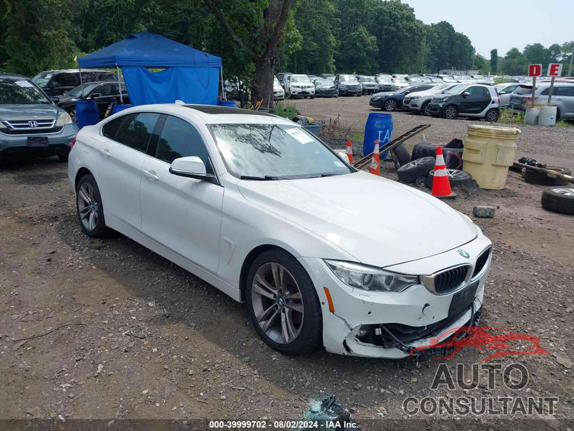 BMW 430I GRAN COUPE 2017 - WBA4F9C33HG813360