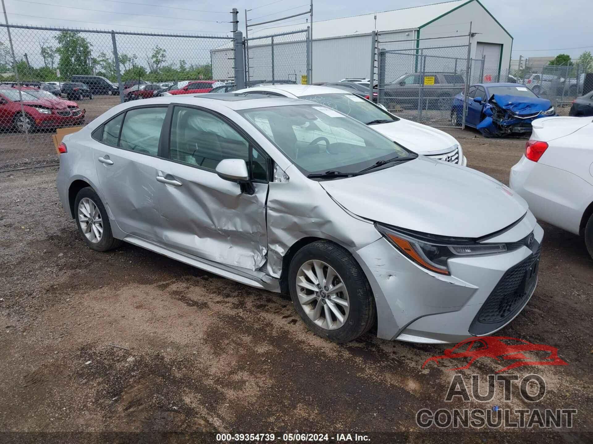 TOYOTA COROLLA 2020 - JTDHPRAE7LJ011542