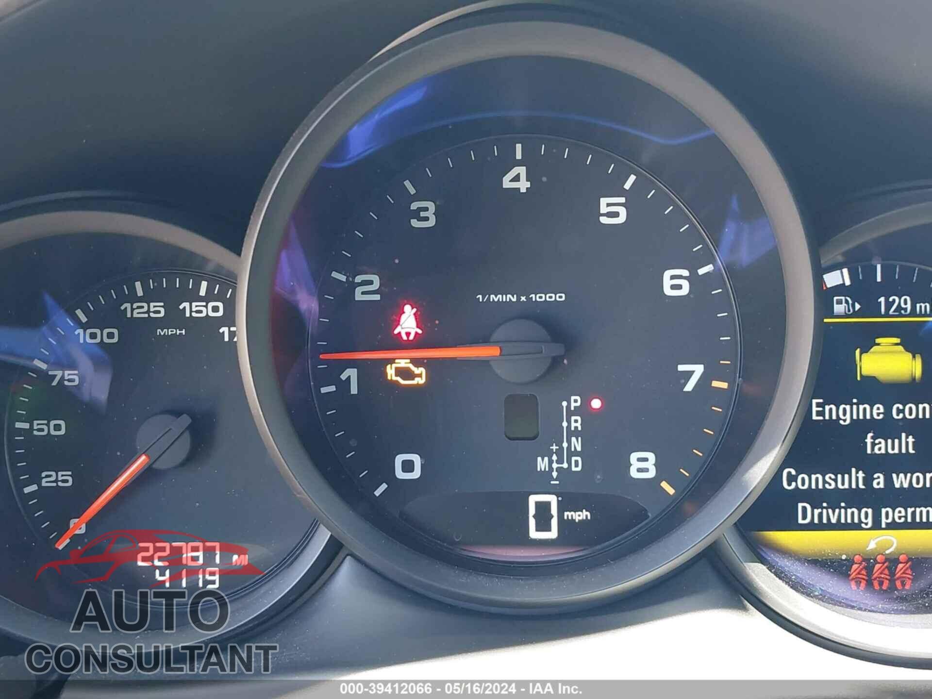 PORSCHE MACAN 2021 - WP1AA2A59MLB12306