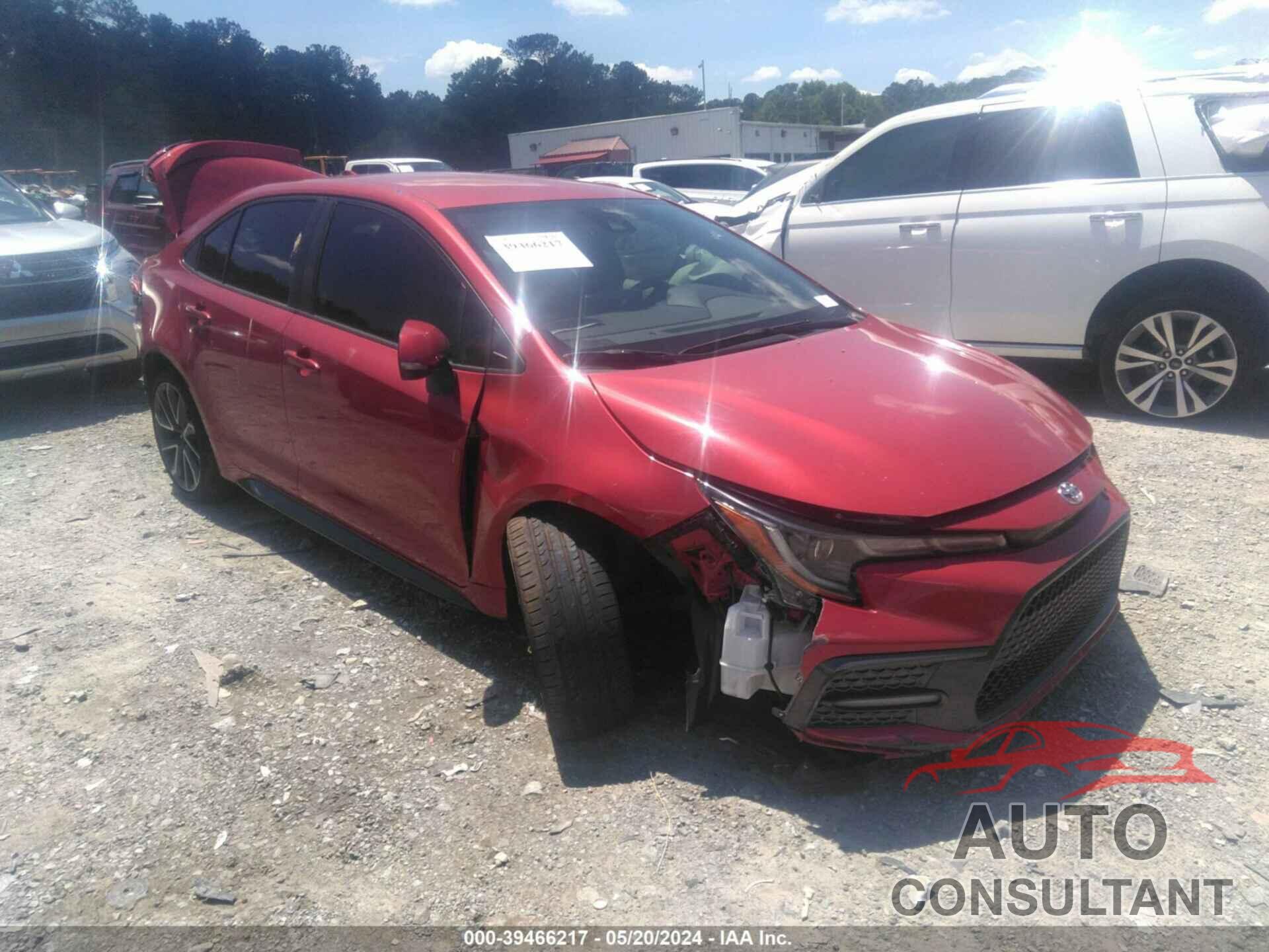 TOYOTA COROLLA 2020 - JTDS4RCE3LJ019360